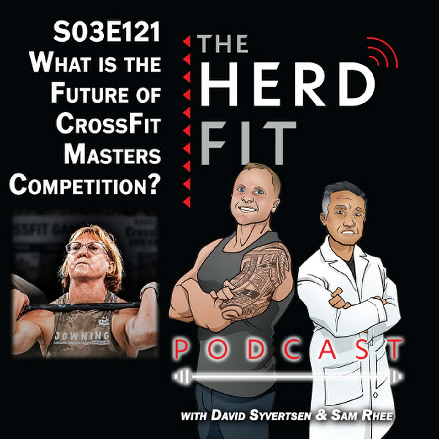S03E121 Seasoned Warriors New Battles: The Future of Masters Competition in CrossFit episode artwork