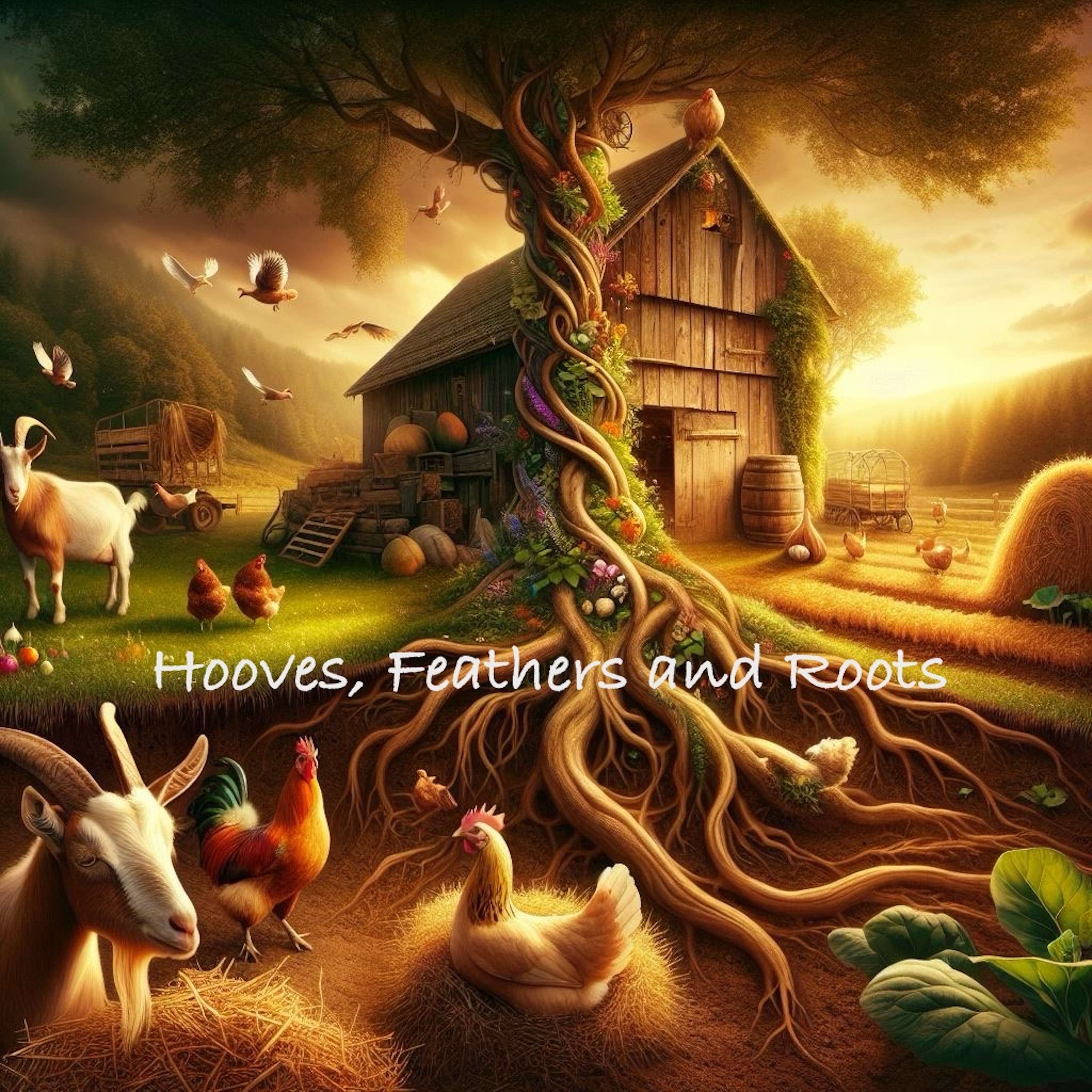 Hooves, Feathers and Roots
