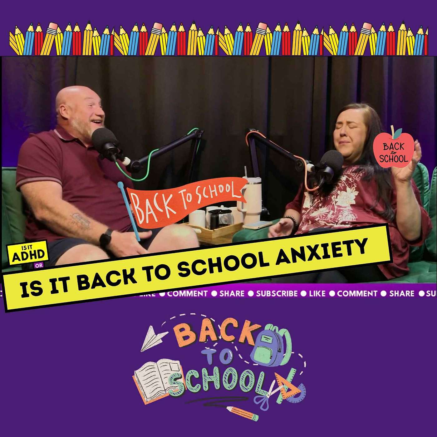 Is it ADHD or Back-to-School Anxiety? - ADHD or Life? A couple's perspective. Is it ADHD or Back-to-School Anxiety? - ADHD or Life? A couple's perspective.