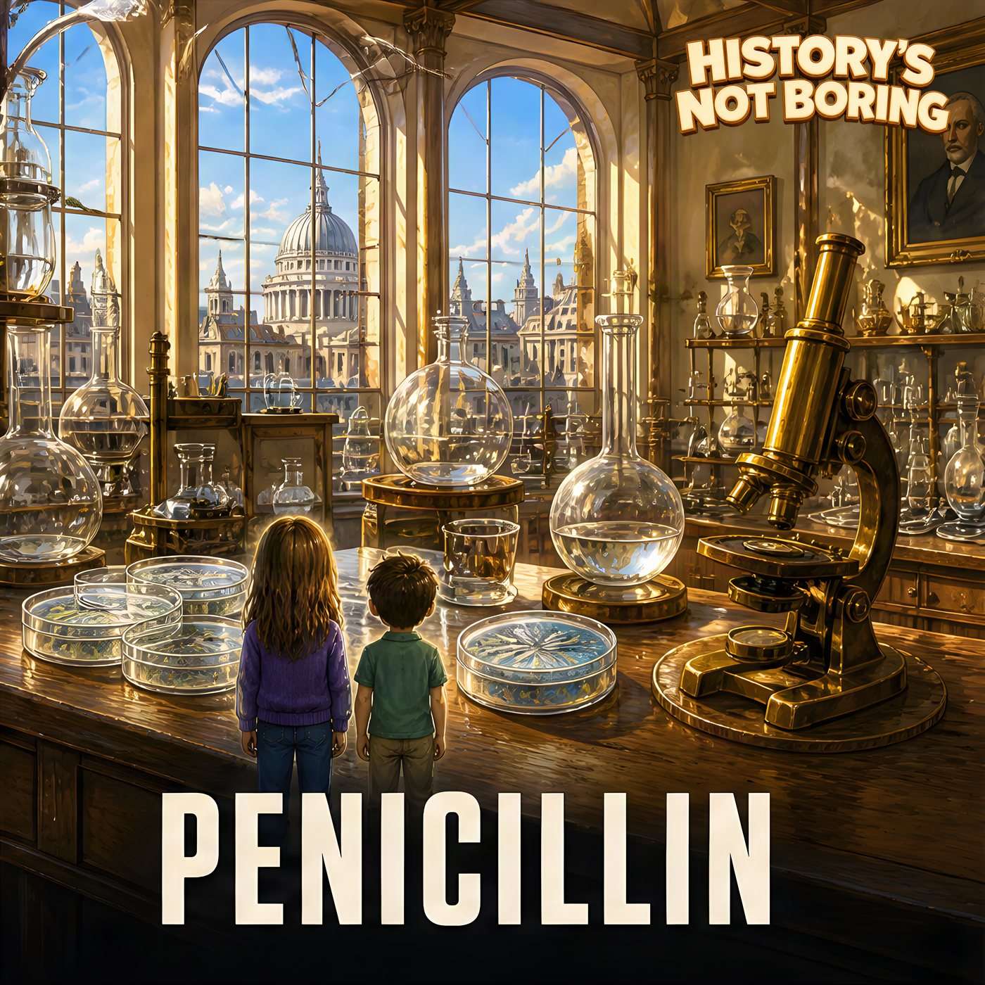Penicillin for Kids: How a Mold Became the First Antibiotic artwork