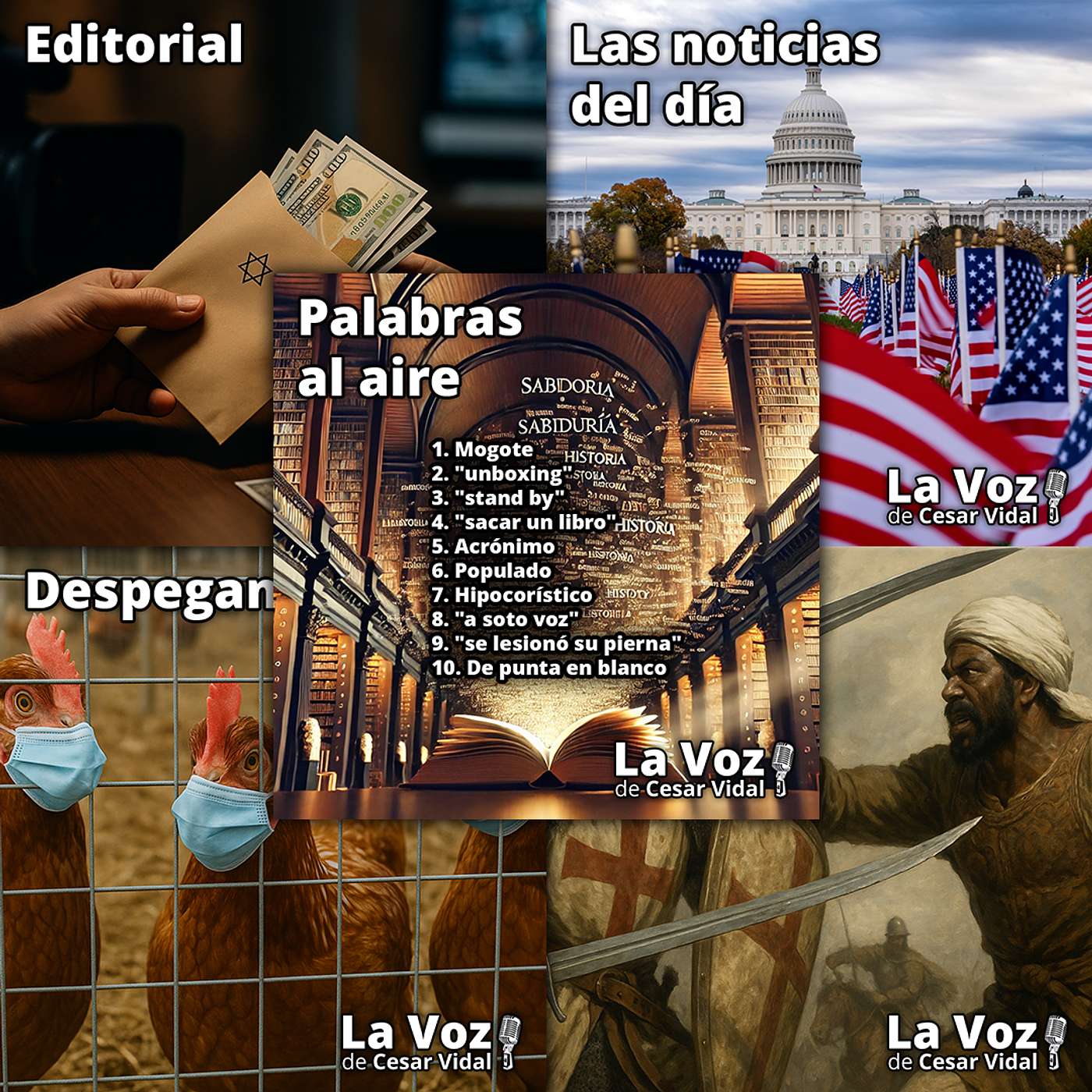 Programa Completo de La Voz de César Vidal - 10/11/25