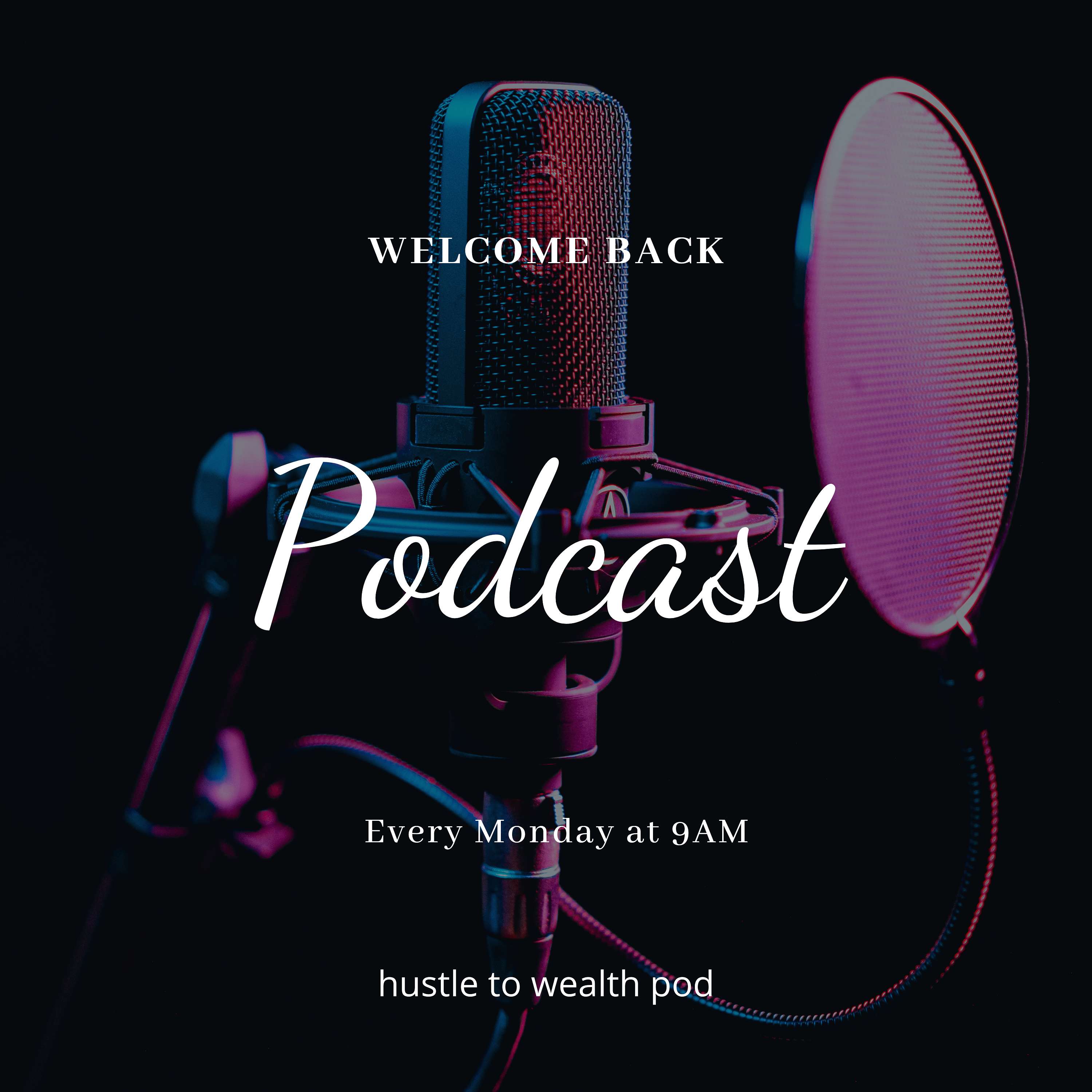 Hustle To Wealth podcast artwork