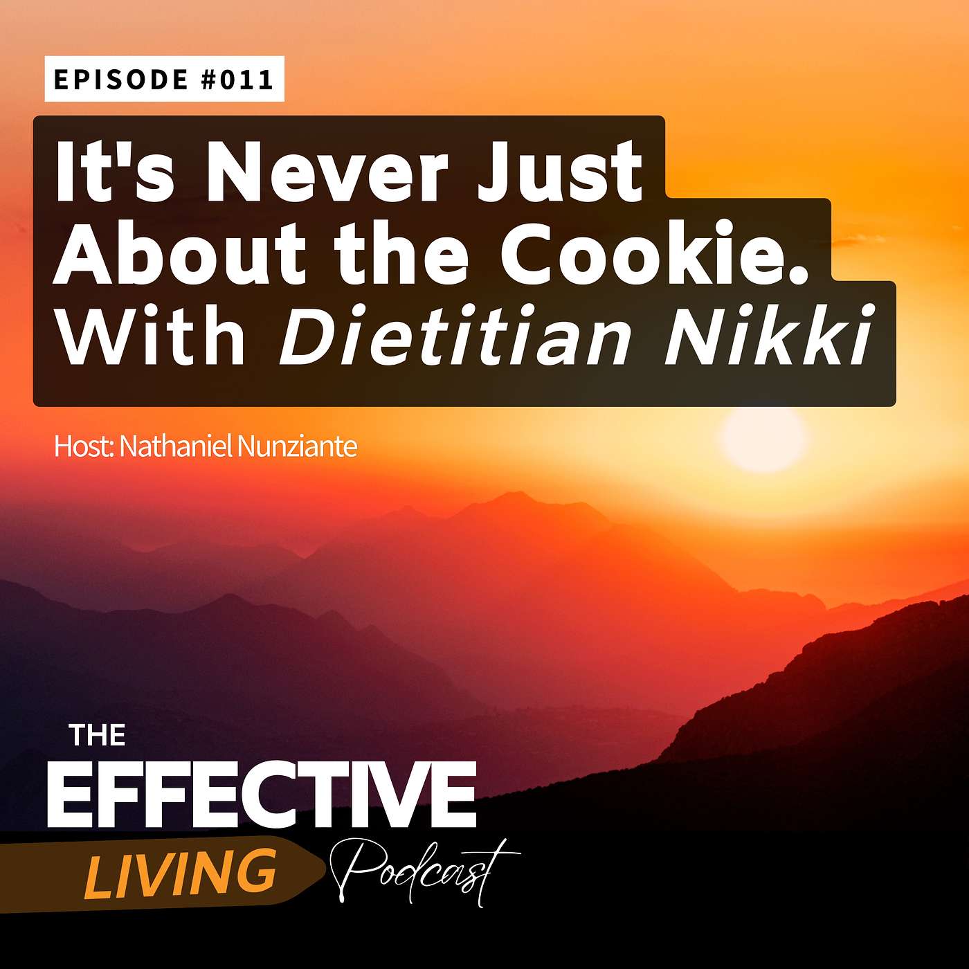 It's Never Just About The Cookie: How to Feel Better About Yourself & Improve Your Health w/ Dietitian Nikki