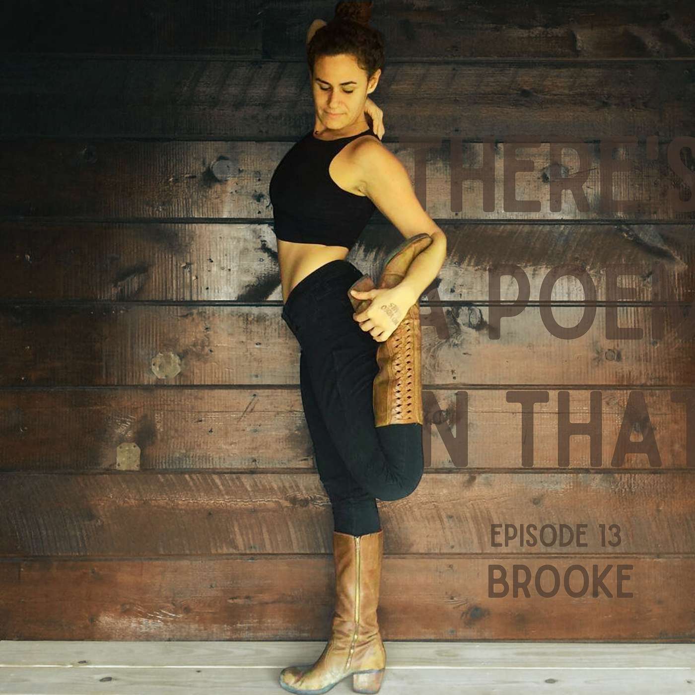 Brooke tastes the apple