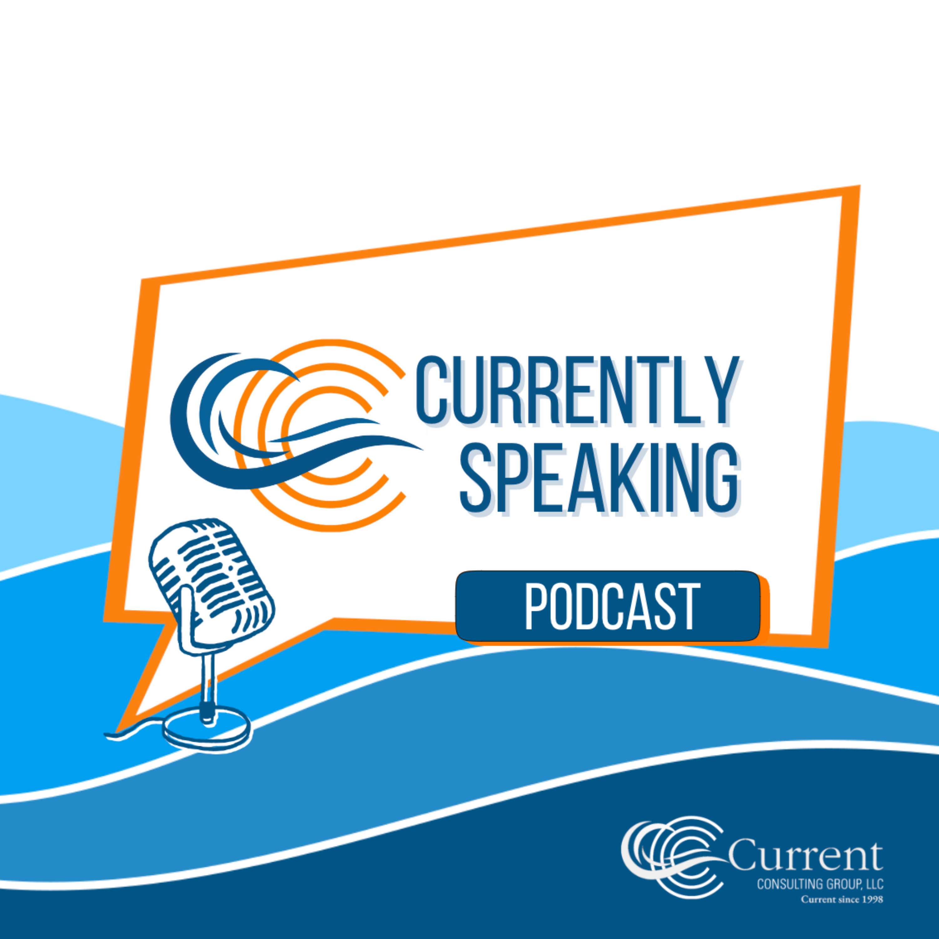 Currently Speaking podcast artwork