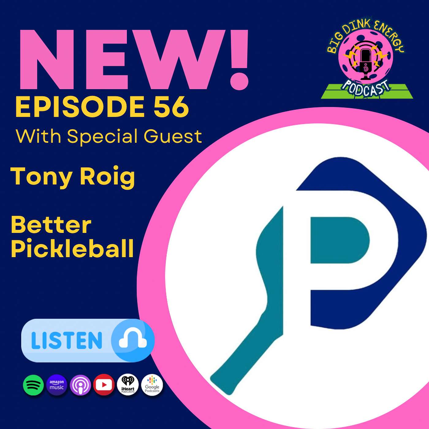 Big DINK Energy | Over 40 Pickleball & Life