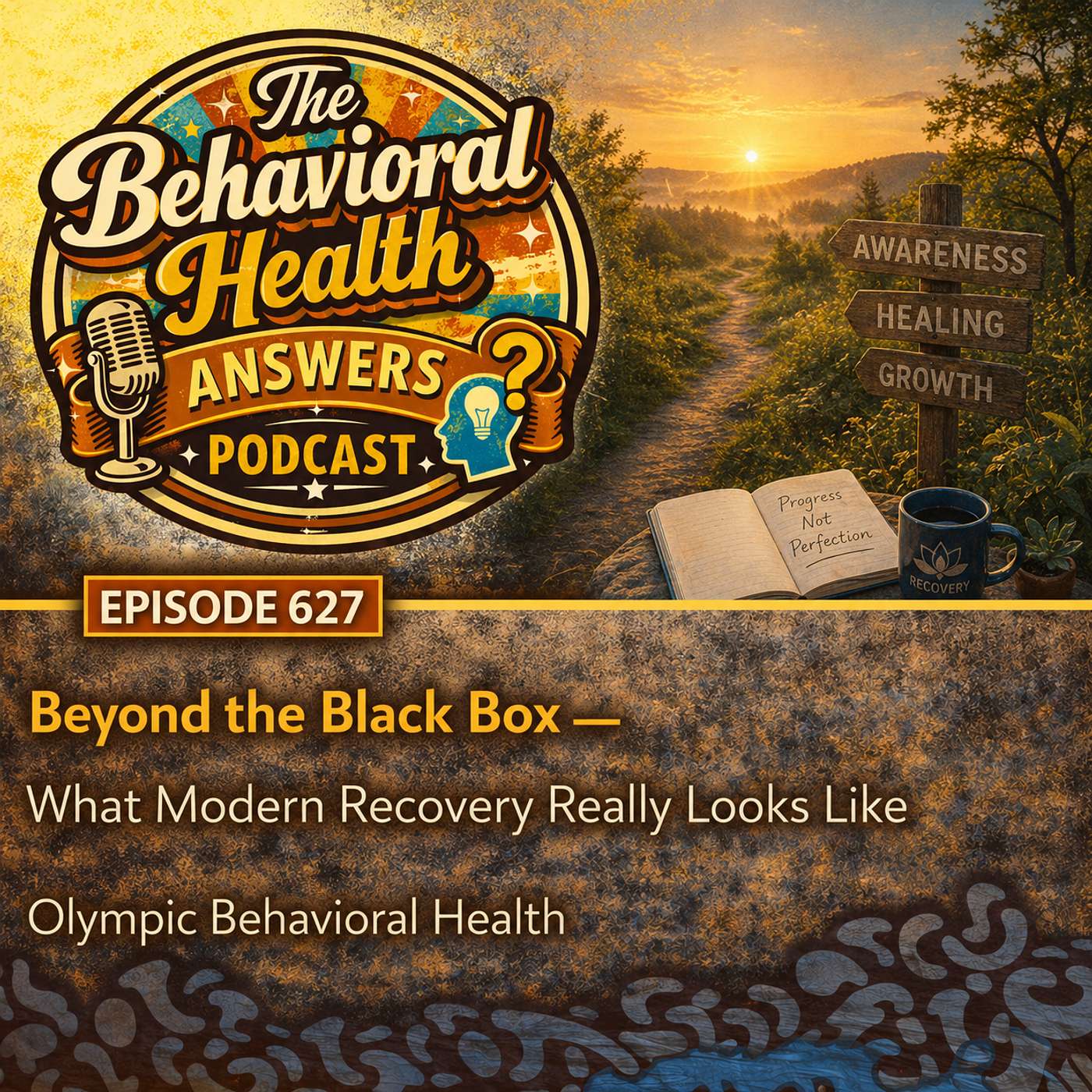 Episode 627: Beyond the Black Box - What Modern Recovery Really Looks Like | Olympic Behavioral Health episode artwork