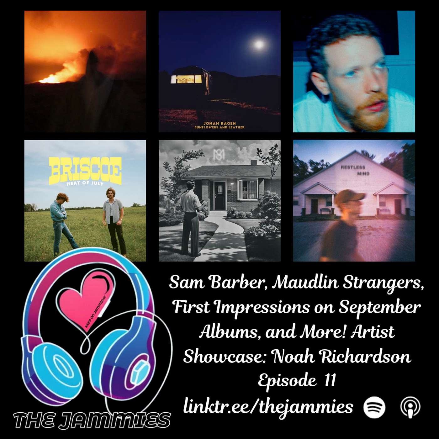 Sam Barber, Maudlin Strangers, First Impressions on September Albums, and More! Artist Showcase: Noah Richardson