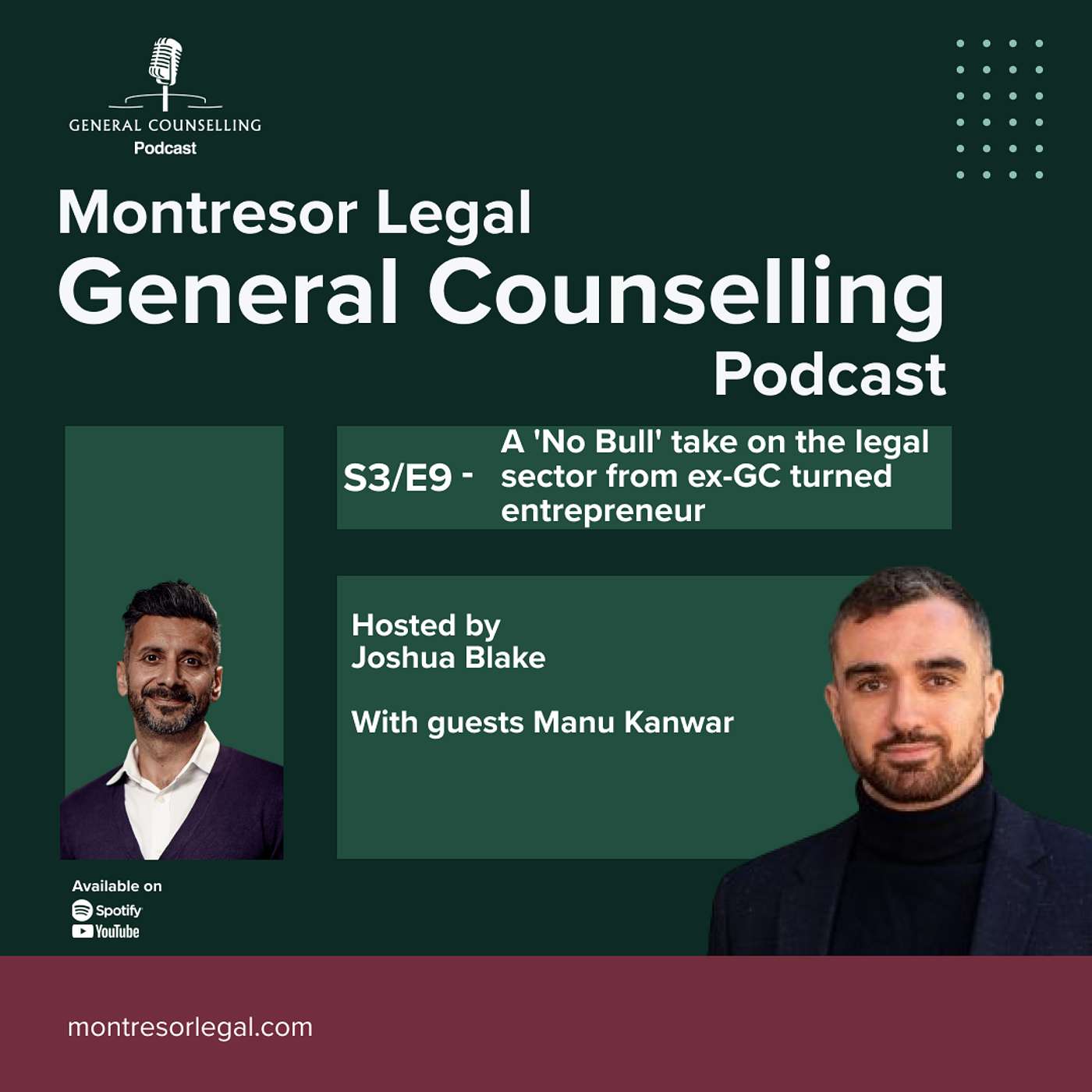 A "No Bull' take on the legal sector from ex-GC turned entrepreneur