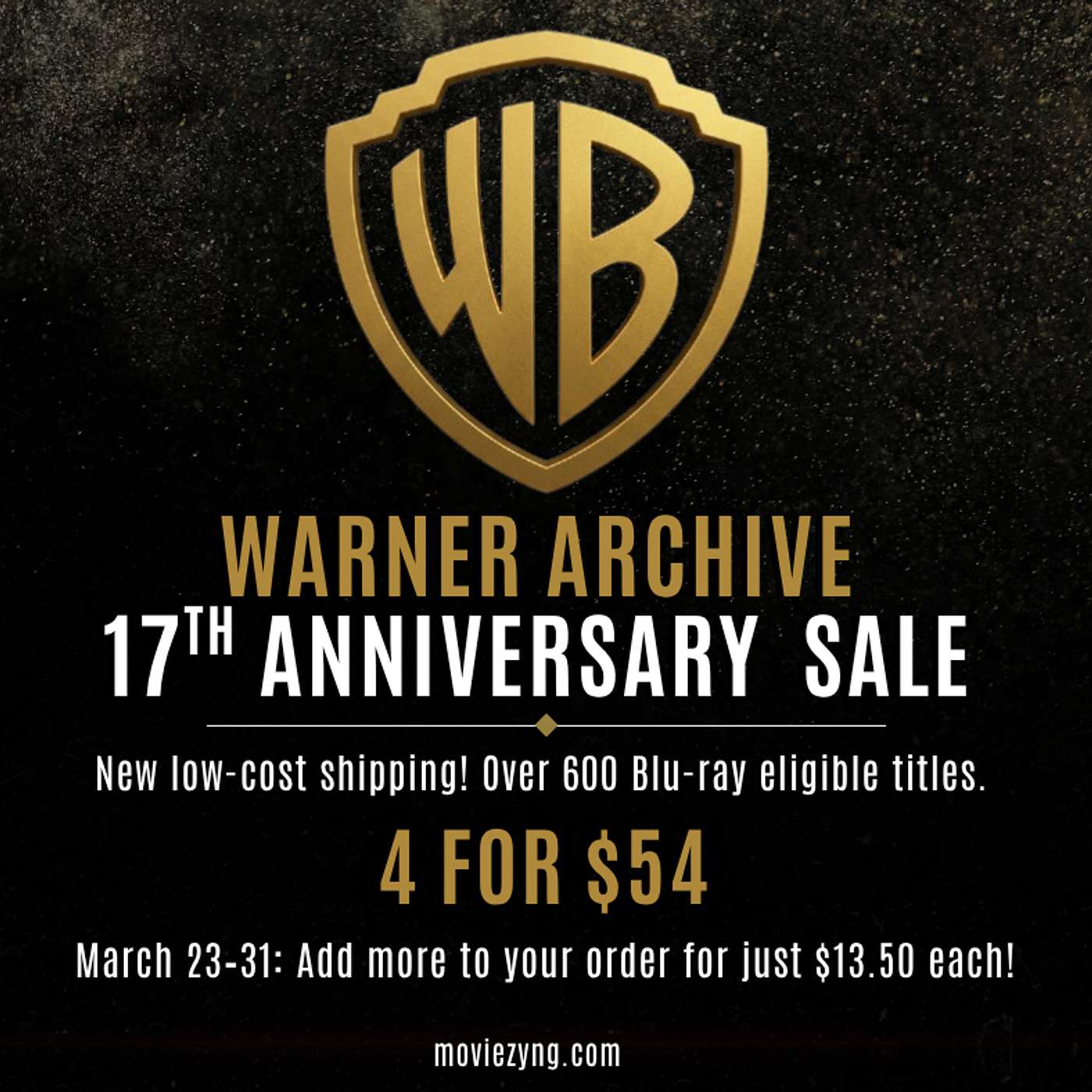 Moviezyng & the Warner Archive 17th Anniversary Sale