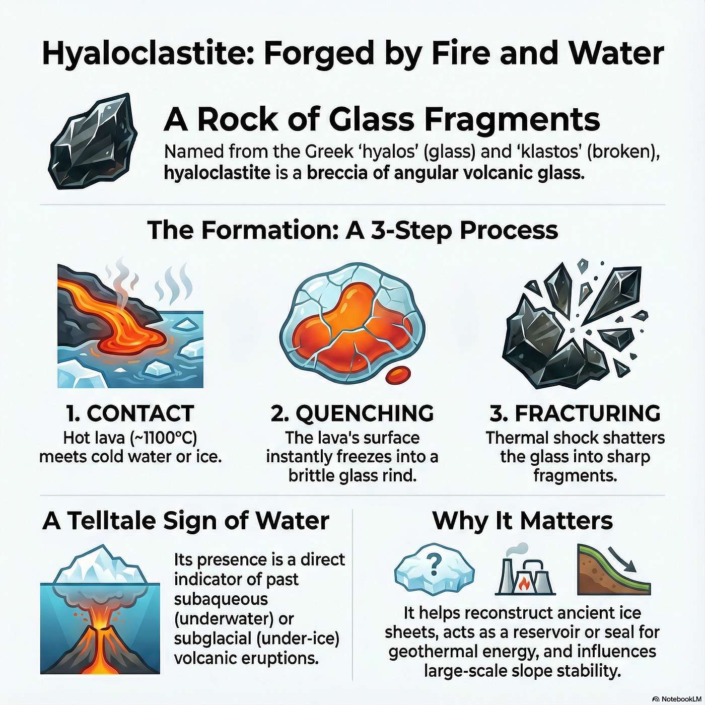 Hyaloclastite: Fire, Ice, and the Geological Time Capsule episode artwork
