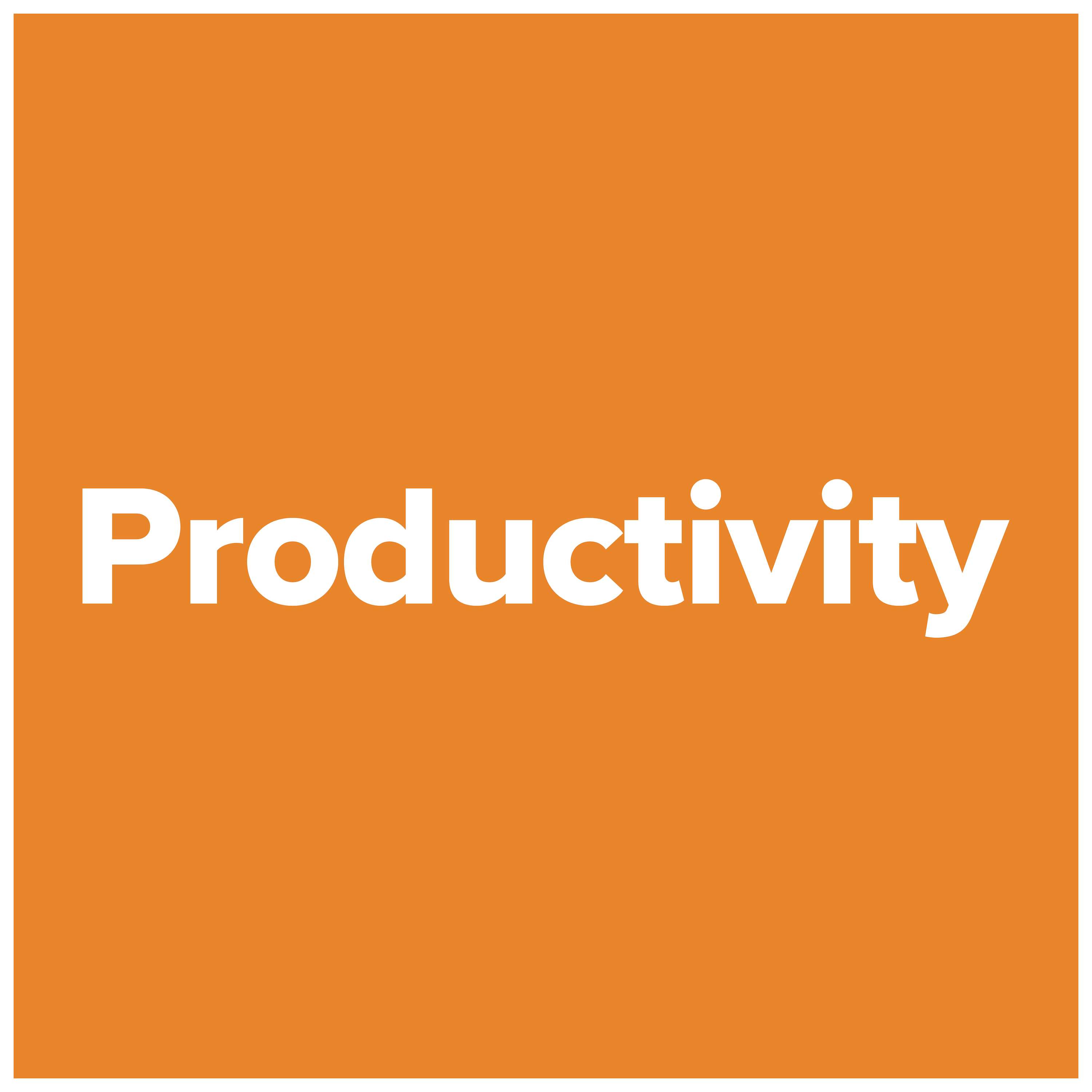 PRODUCTIVITY Artwork