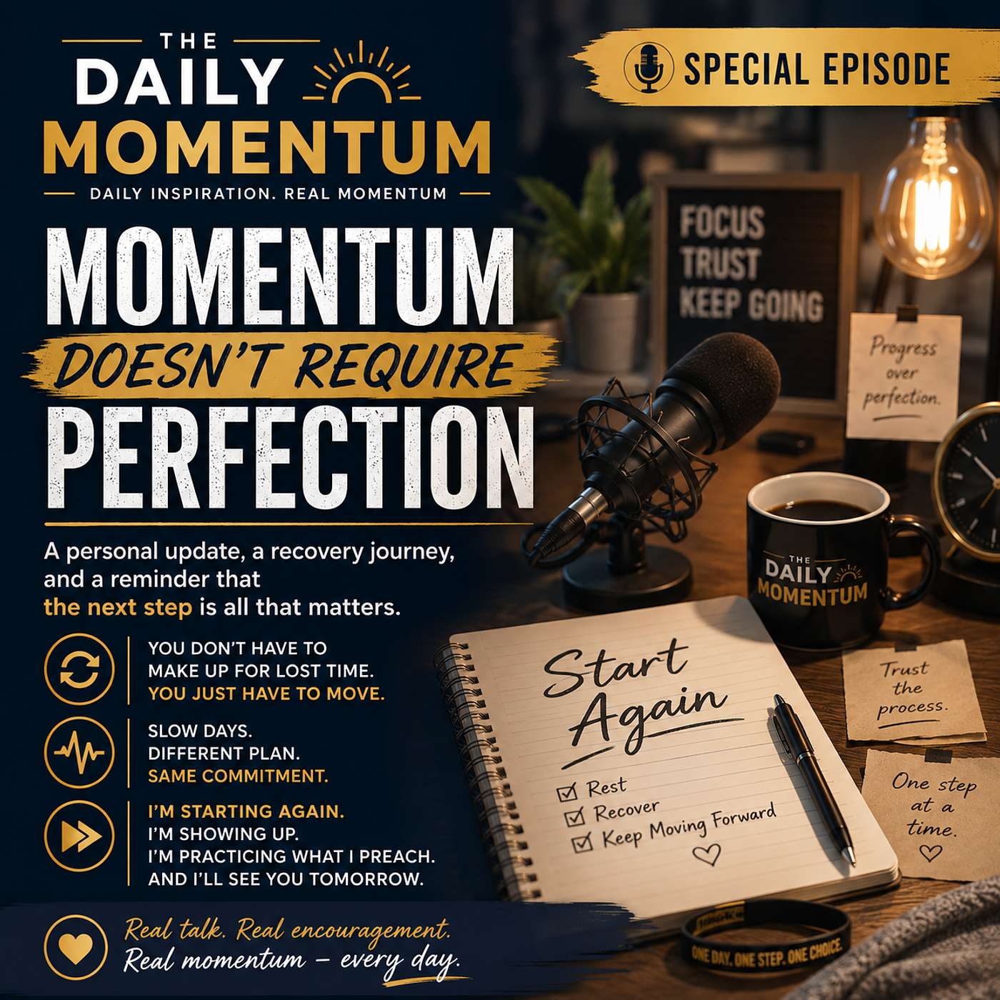 Starting Again: Momentum Doesn’t Require Perfection episode artwork
