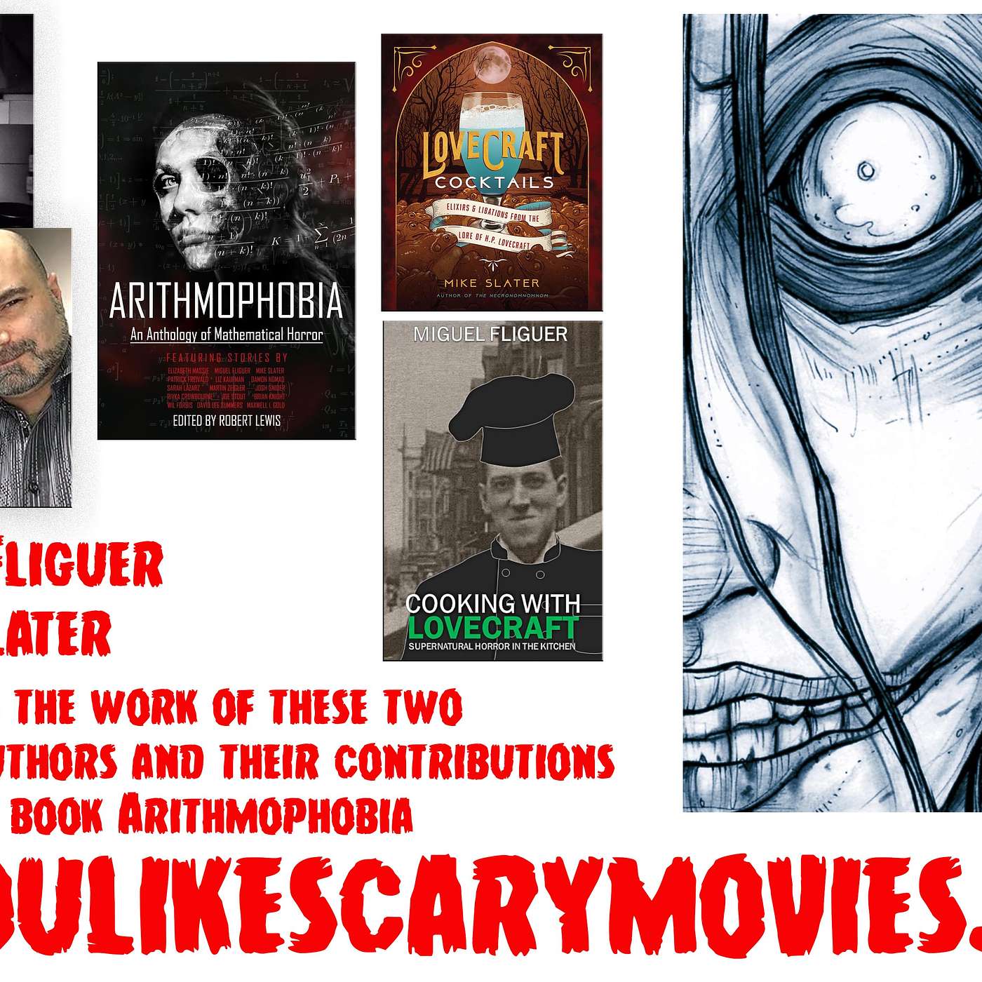 We talk to Miguel Fliguer and Mike Slater about their amazing writing and upcoming projects