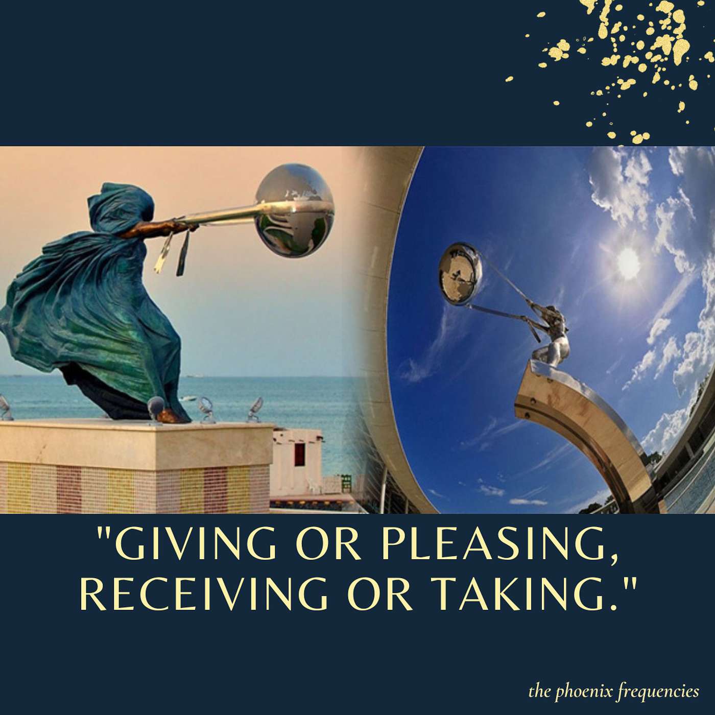 Episode 4 Givers and pleasers, receivers and takers frequencies. episode artwork
