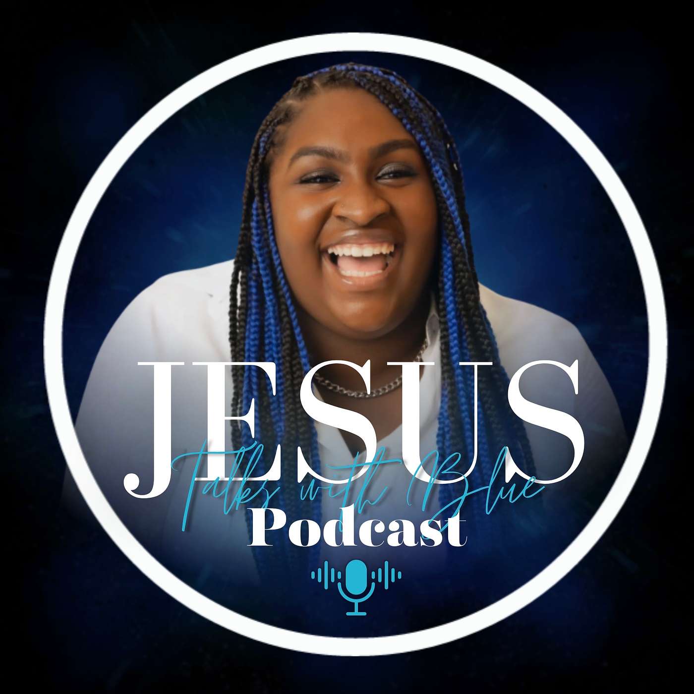 Jesus Talks With Blue
