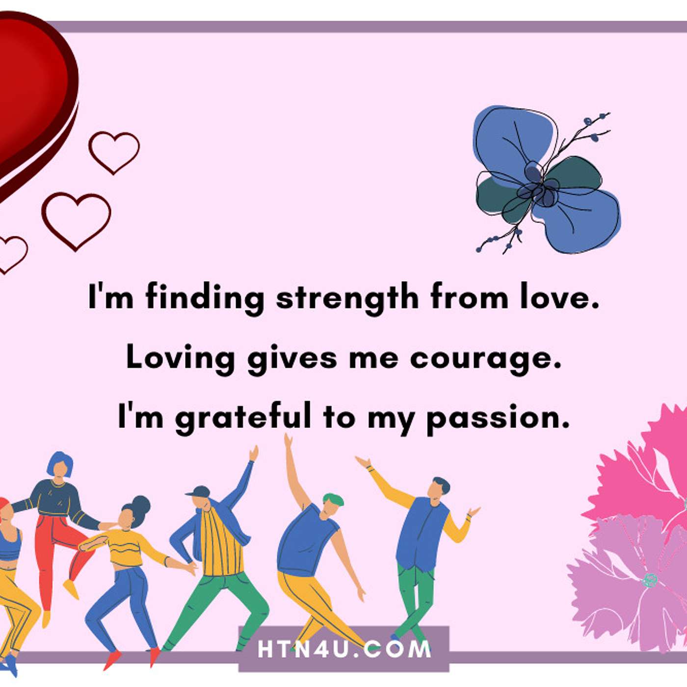 HTN4U Unlimiting Affirmations on Love #214