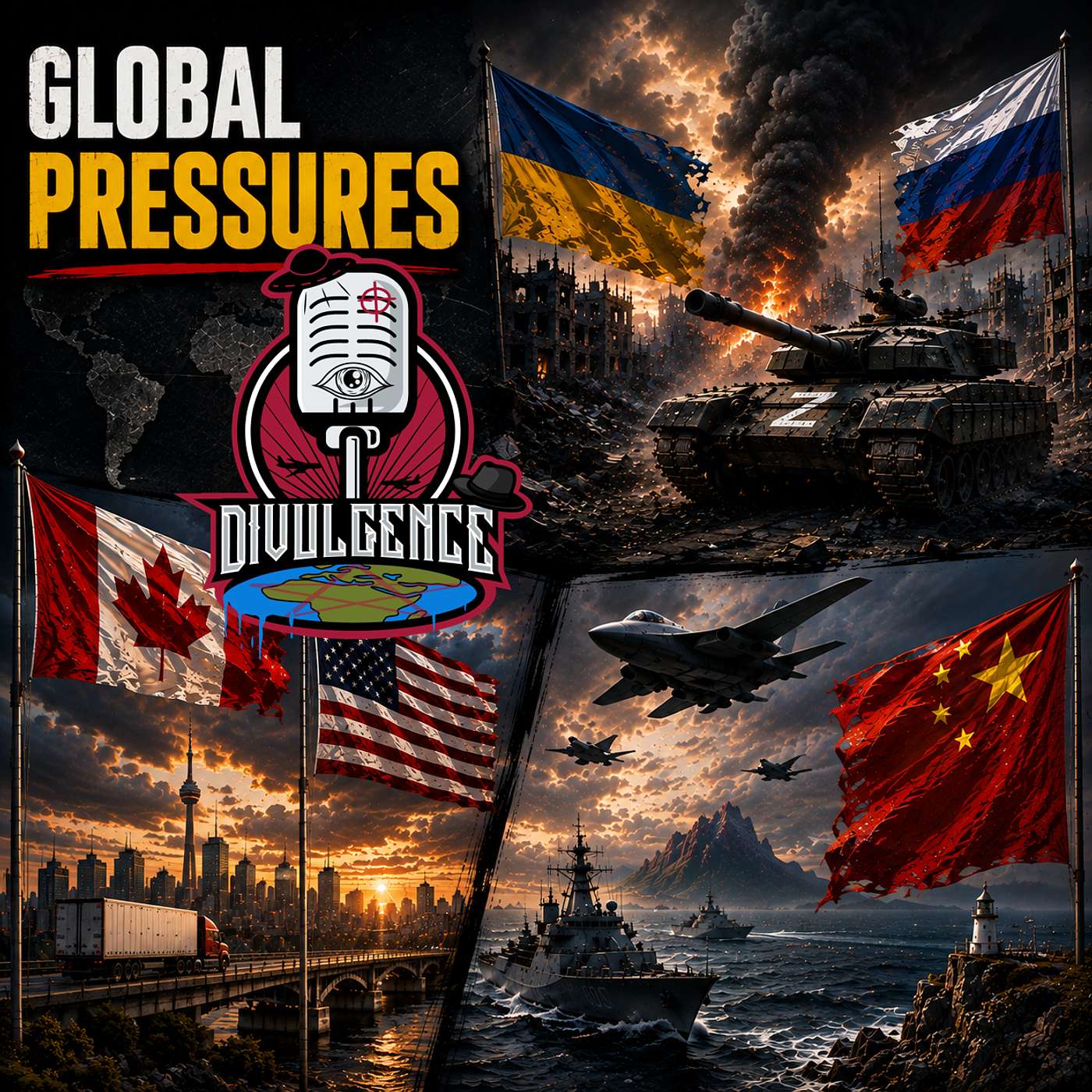 #147: Trump's Harem, Hegseth Clearing House, Russia vs NATO, Canada Trade War episode artwork
