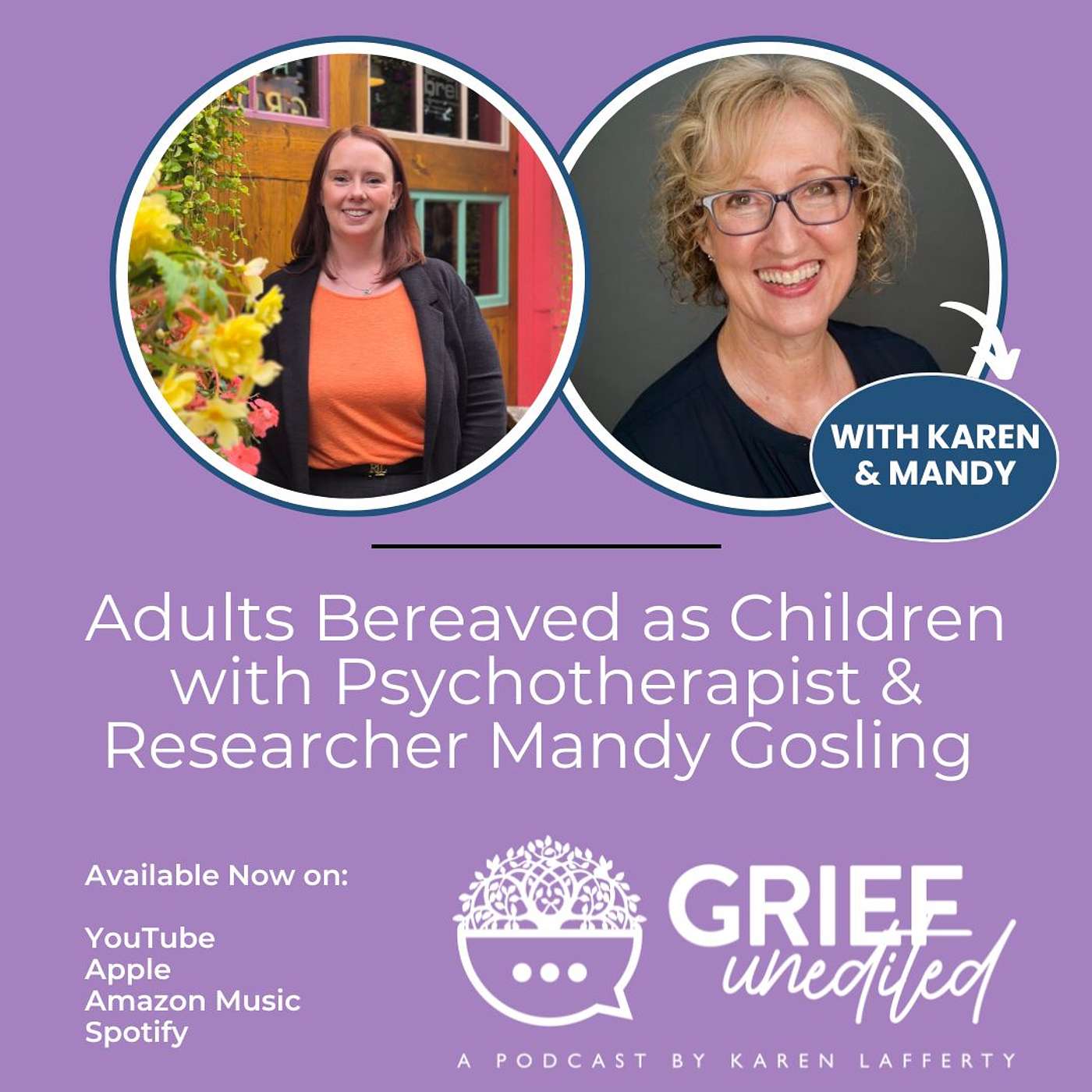 Adults Bereaved as Children with Psychotherapist & Researcher Mandy Gosling episode artwork