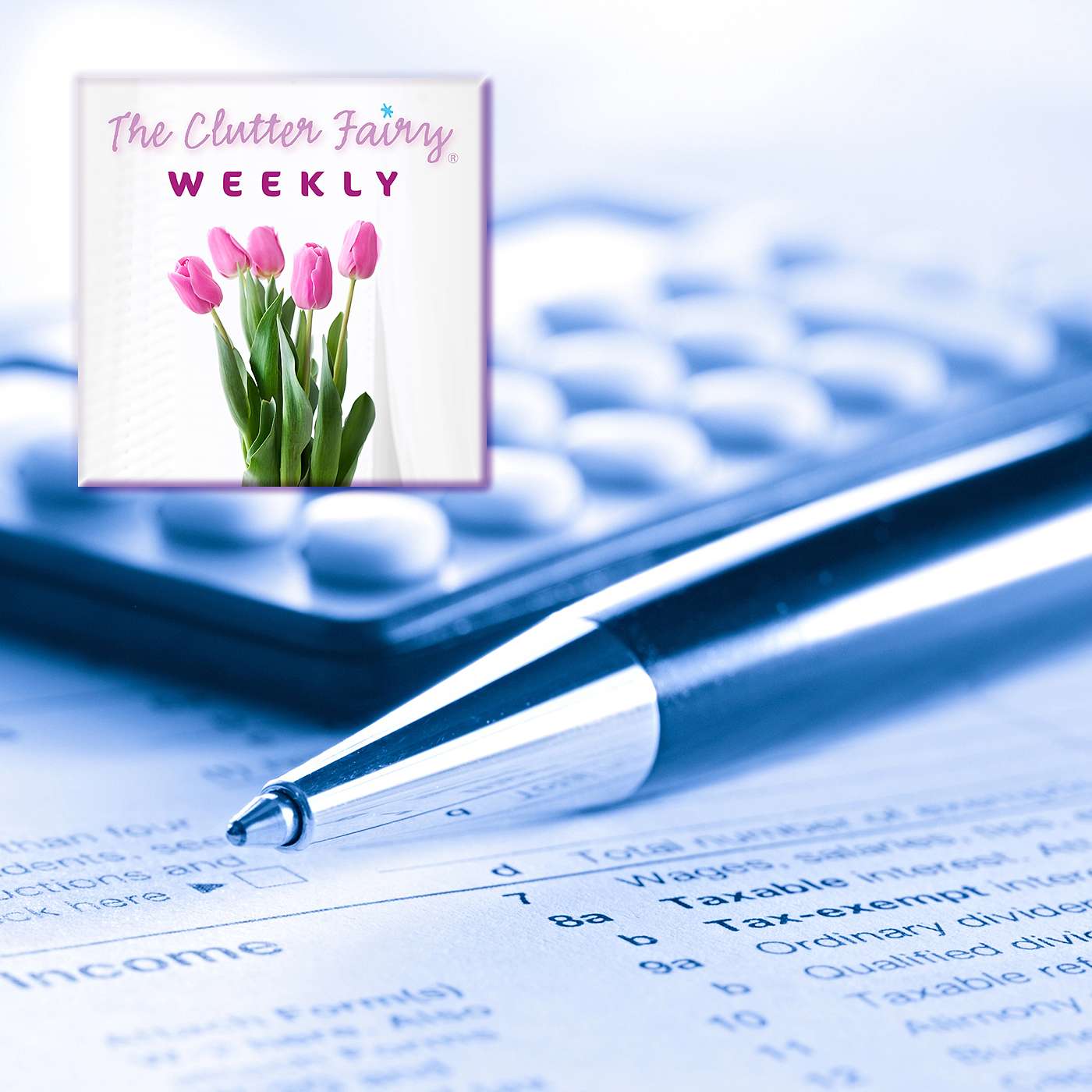 Collect and Organize Paperwork to Get Ready for Tax Preparation - The Clutter Fairy Weekly #294