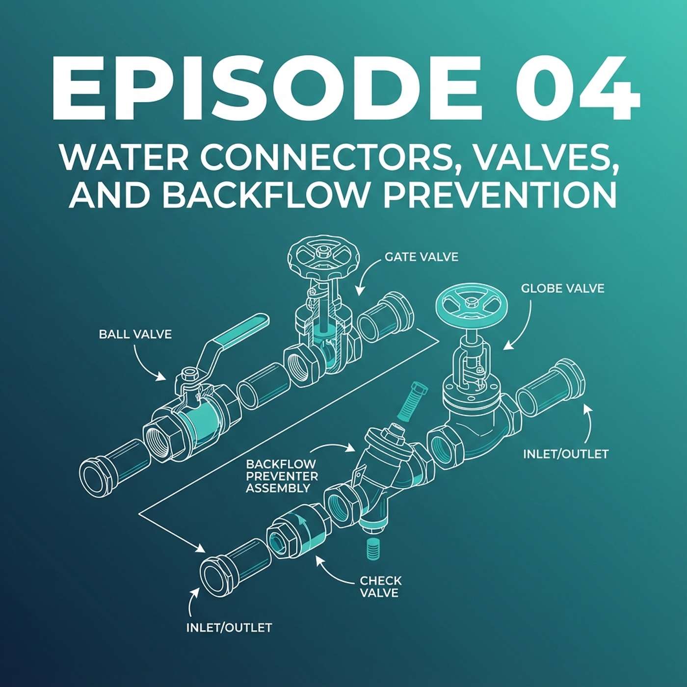 04 - Water Connectors, Valves, and Backflow Prevention - Critical Safety Components episode artwork