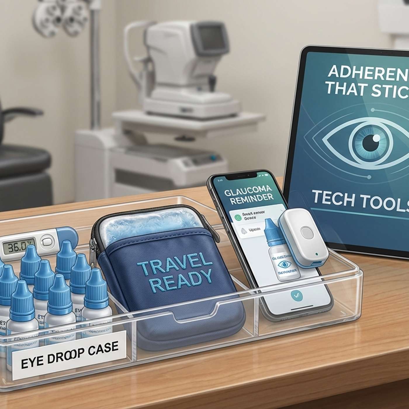 Adherence That Sticks: Storage, Travel, and Tech Tools for Glaucoma Drops episode artwork