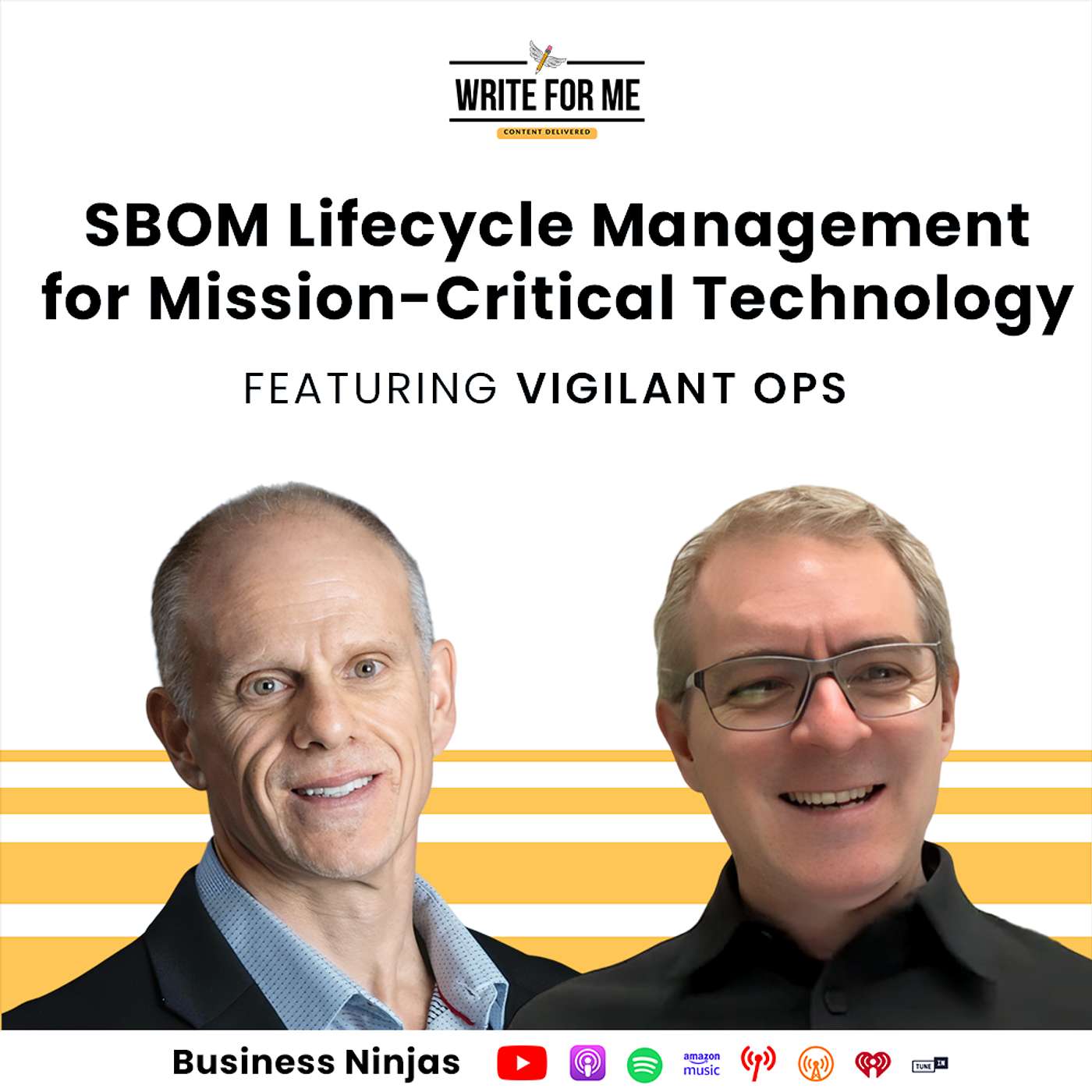 SBOM Lifecycle Management for Mission-Critical Technology | Business Ninjas: WriteForMe & Vigilant Ops