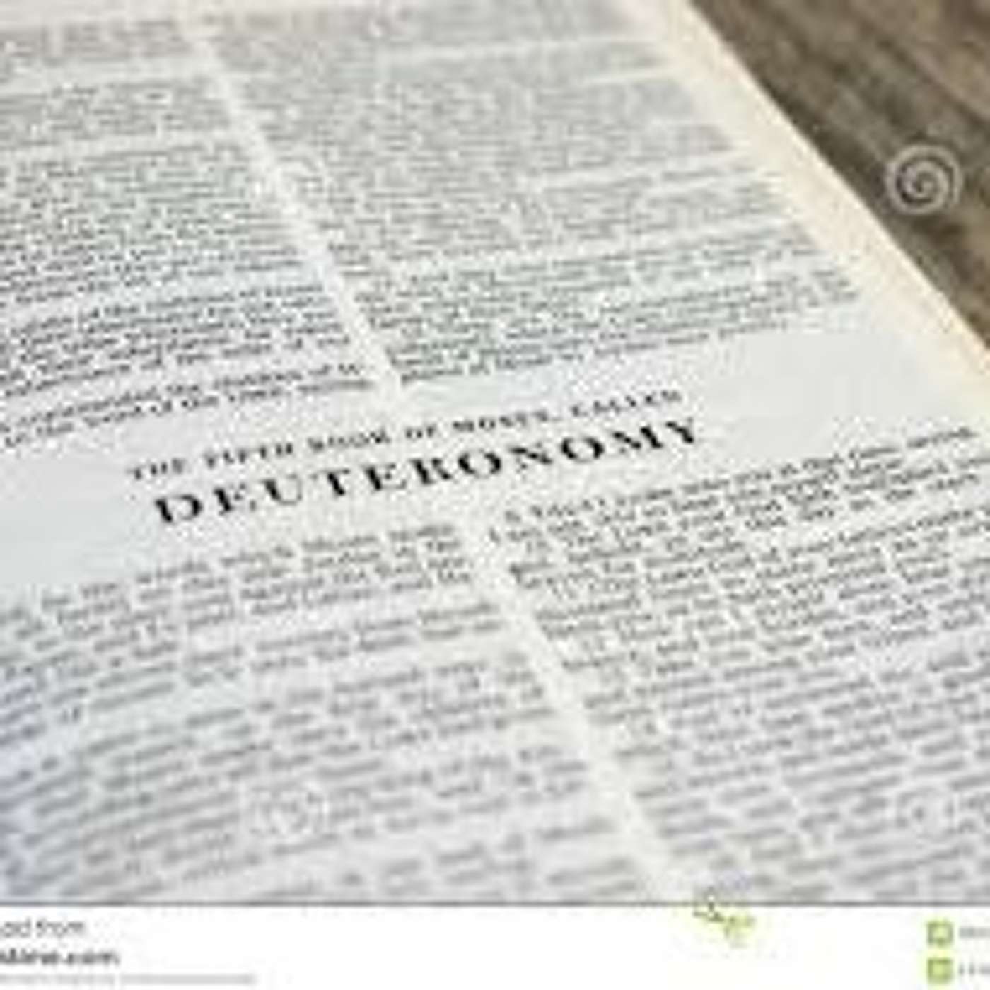 Disciple Bible Study, 8-28-19, Book of Deuteronomy episode artwork