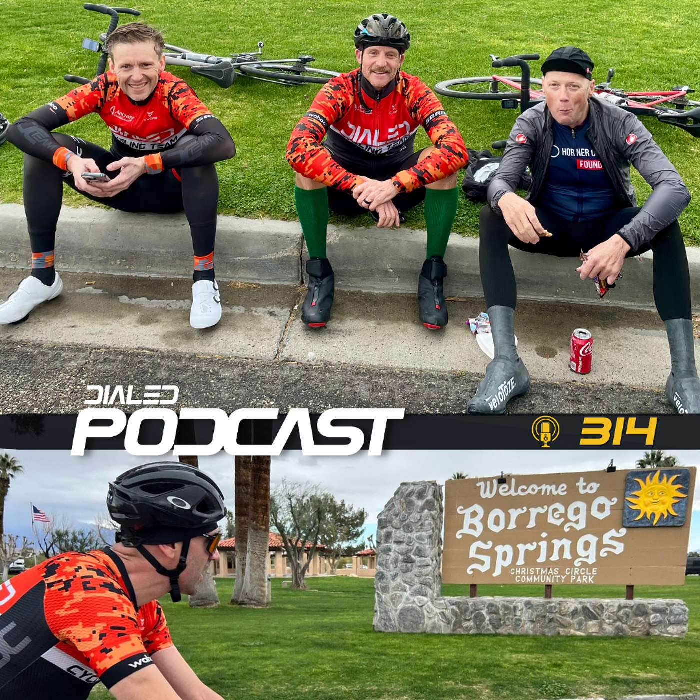 Dialed Podcast 314 -  Unpacking our 2024 Team Training Camp with Chris Horner episode artwork