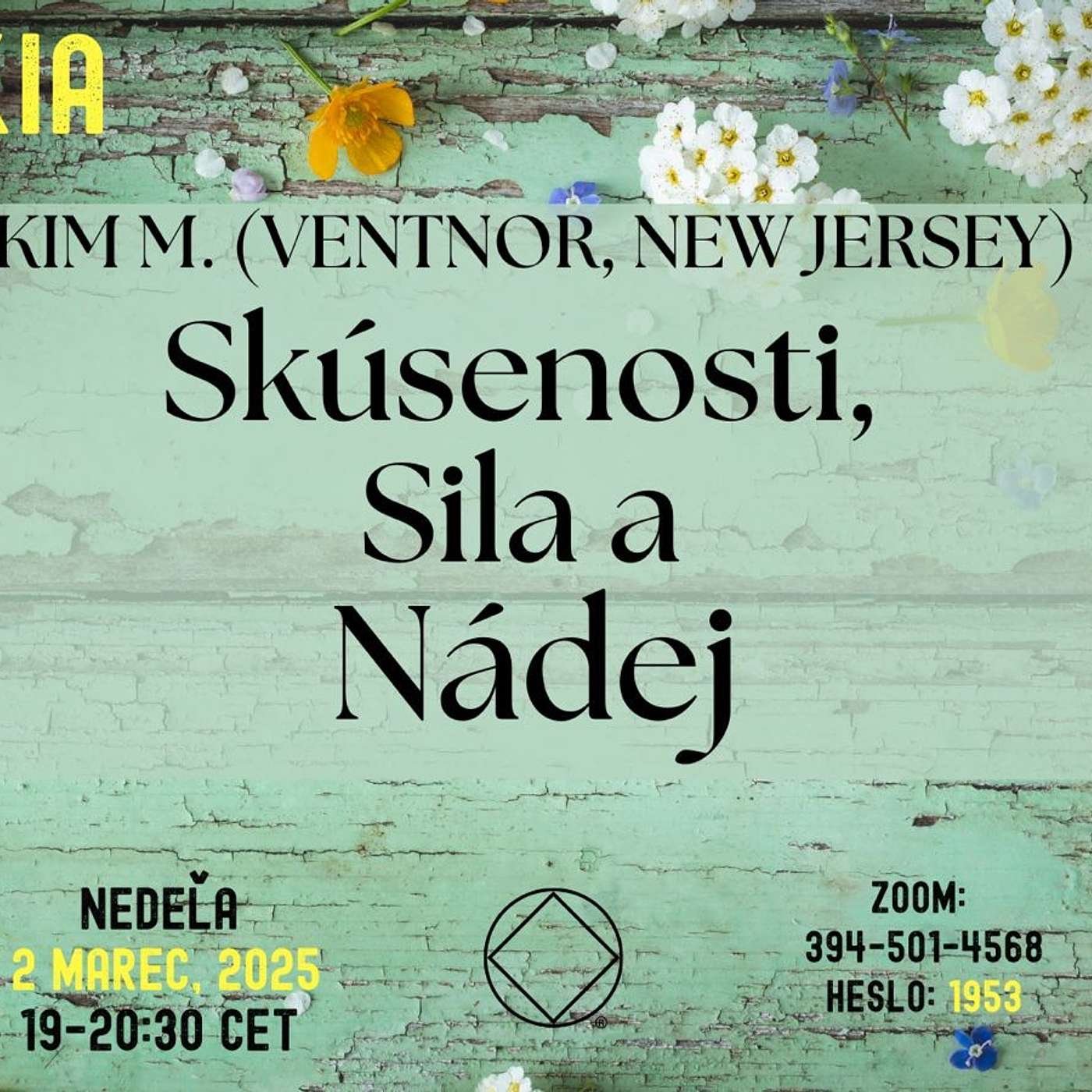 Kim M., (NJ USA) Skúsenosti, Sila a Nádej episode artwork