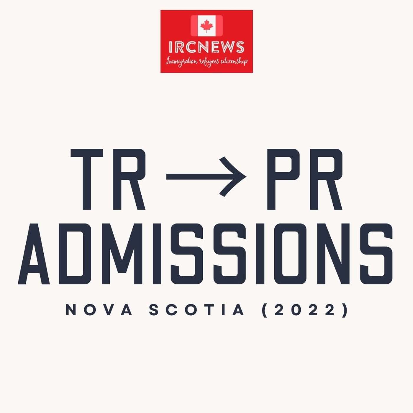 Canada Immigration TR to PR Admissions in Nova Scotia (2022) episode artwork