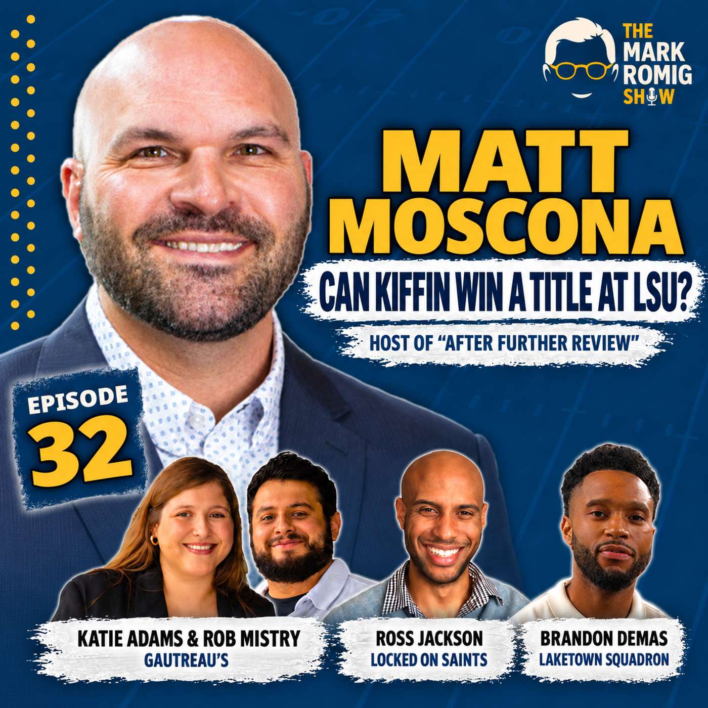 Matt Moscona on Lane Kiffin, LSU and His Rise in Louisiana Sports Media episode artwork