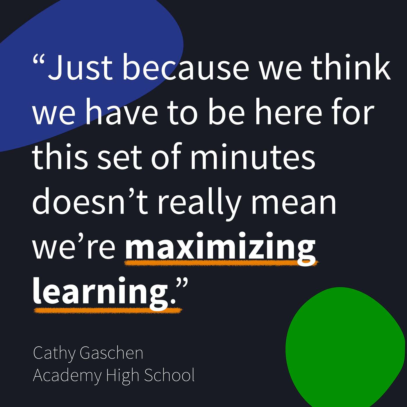 S3 Ep. 1 | Maximizing Learning with a Flex Mod Schedule