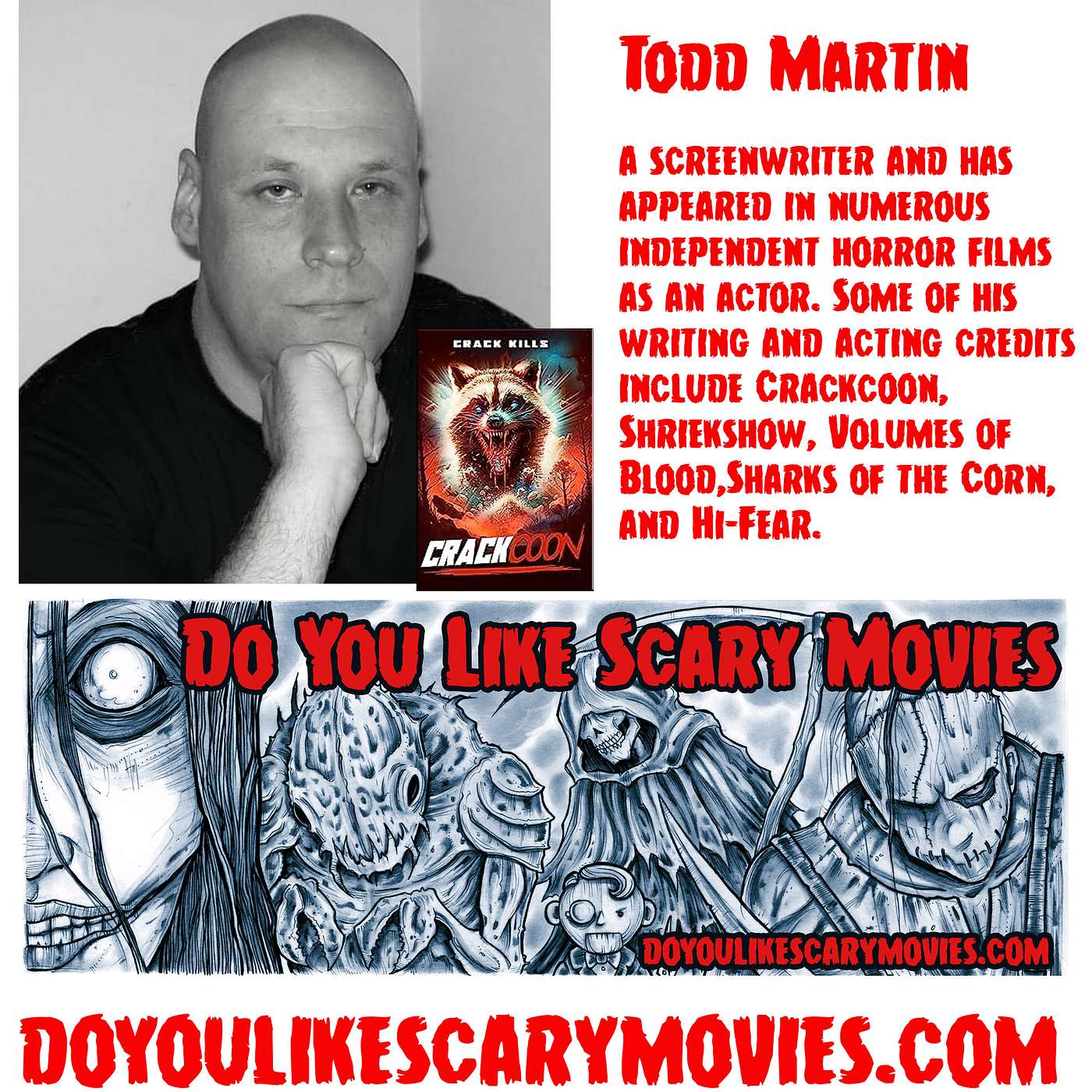 We talk Crackcoon with Todd Martin