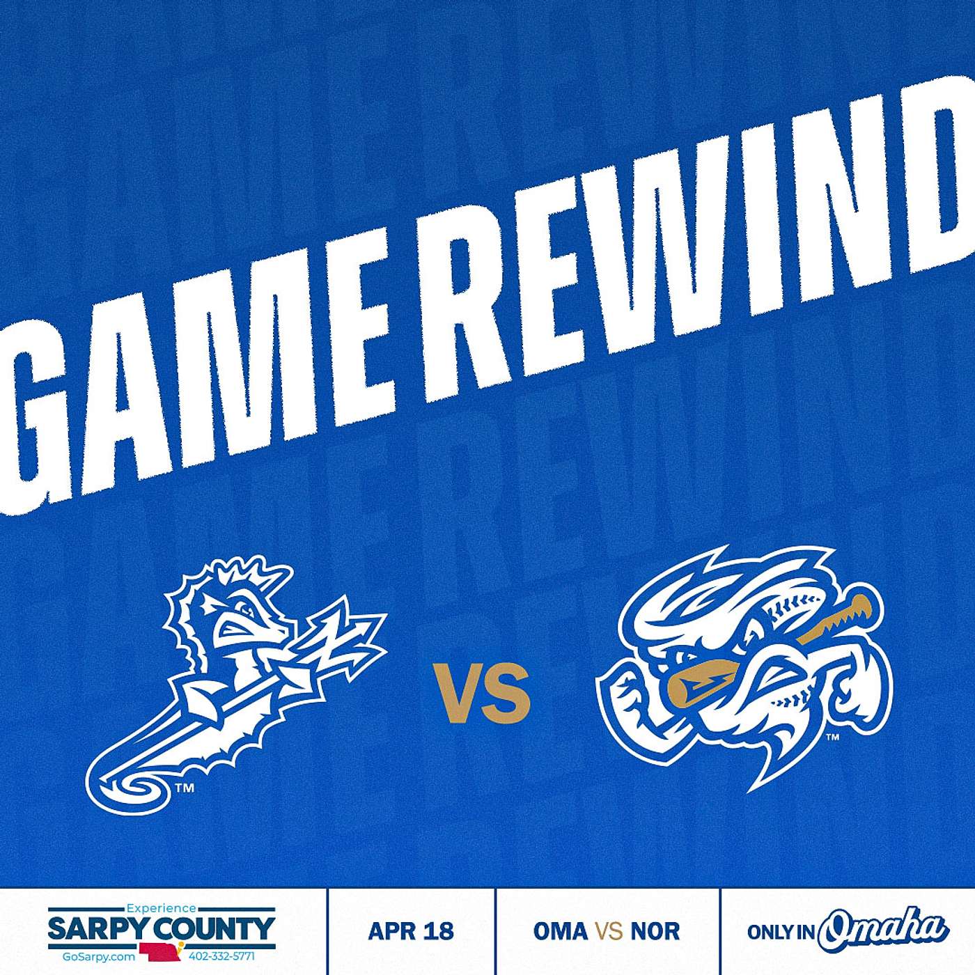 Game Rewind: Omaha vs Norfolk | April 18, 2025 episode artwork