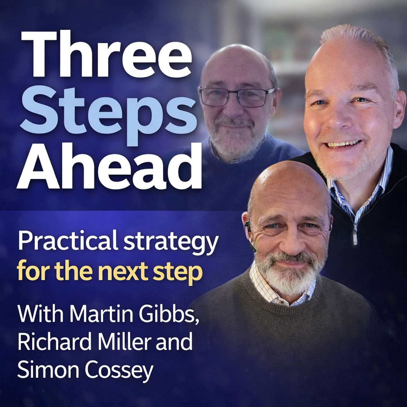 Three Steps Ahead cover art