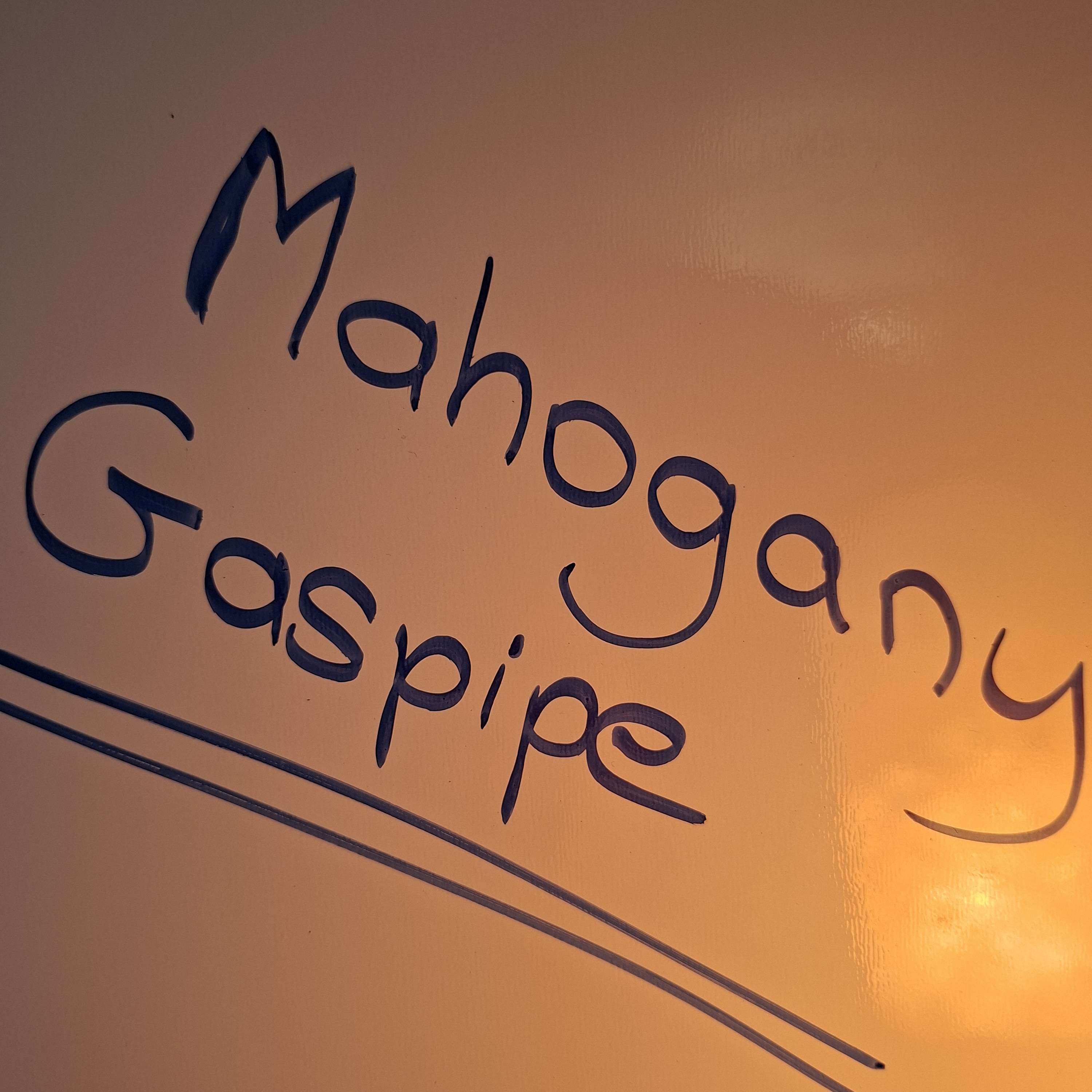 Mahogany Gaspipe cover art