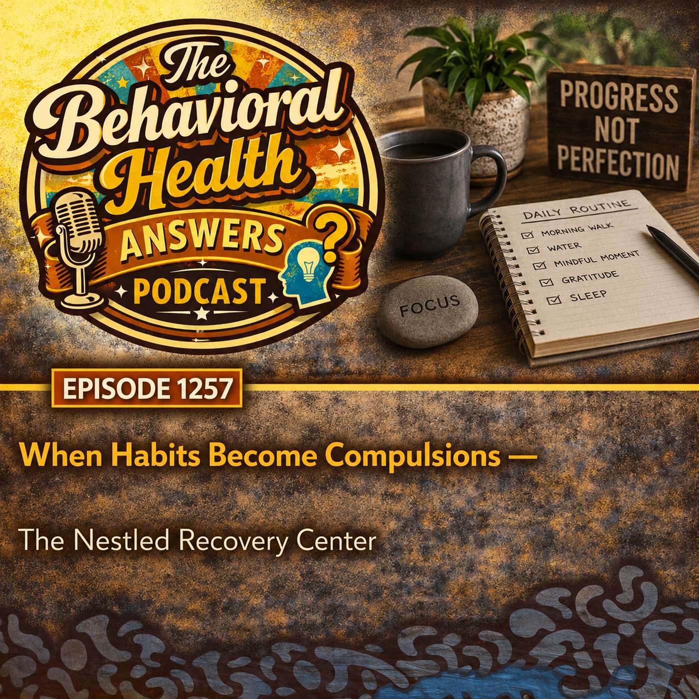 Episode 1257: When Habits Become Compulsions | The Nestled Recovery Center episode artwork