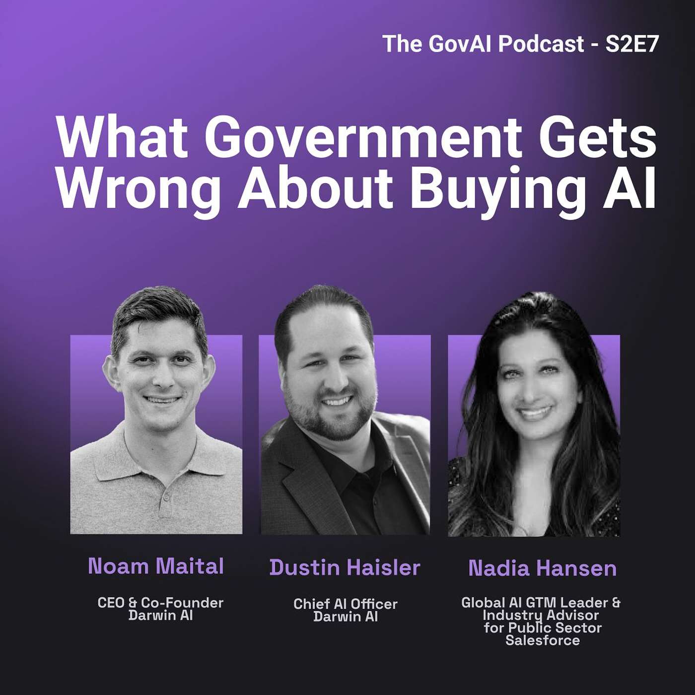 S2E7 – Nadia Hansen – What Government Gets Wrong About Buying AI