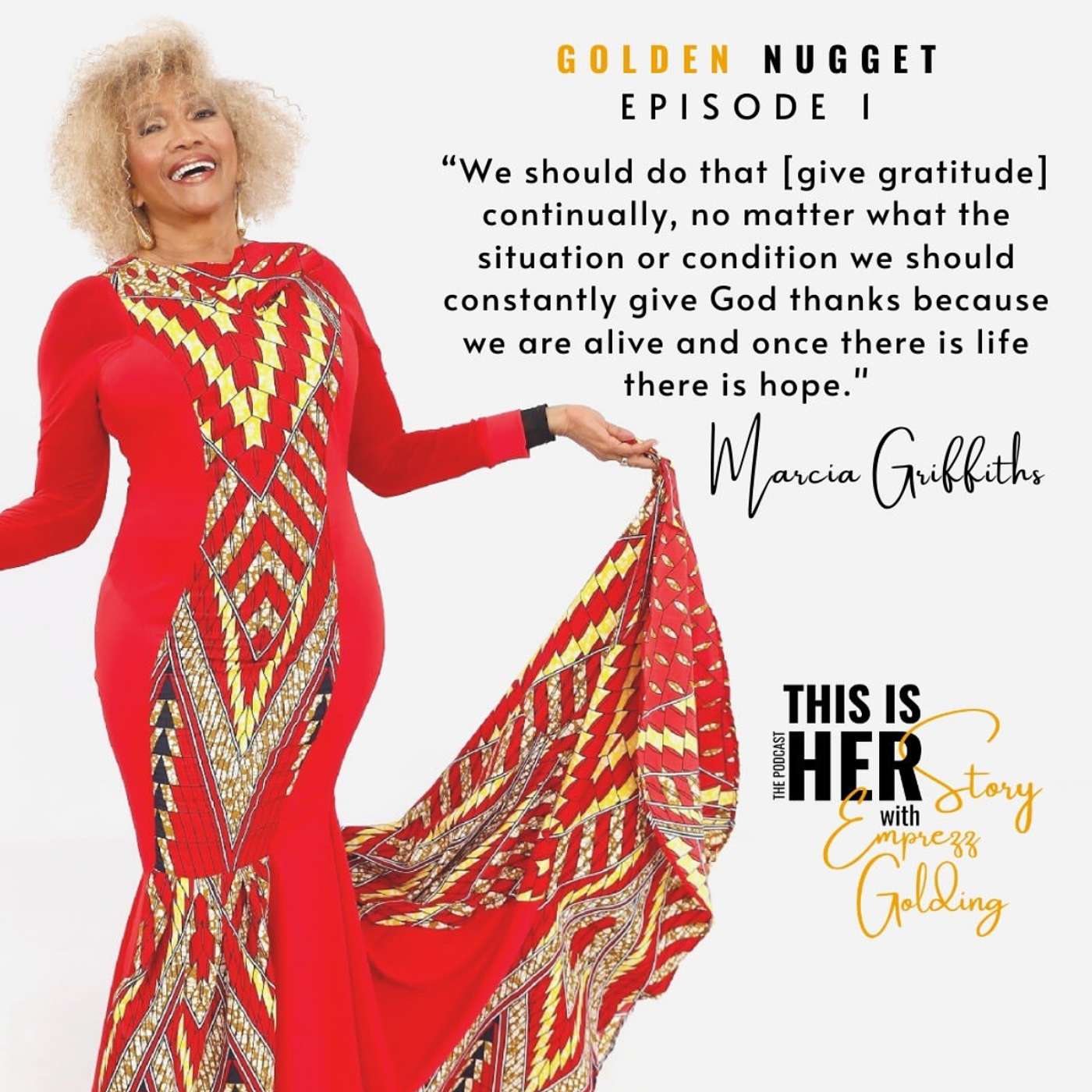 Marcia Griffiths and Emprezz Golding- This is Her Story!