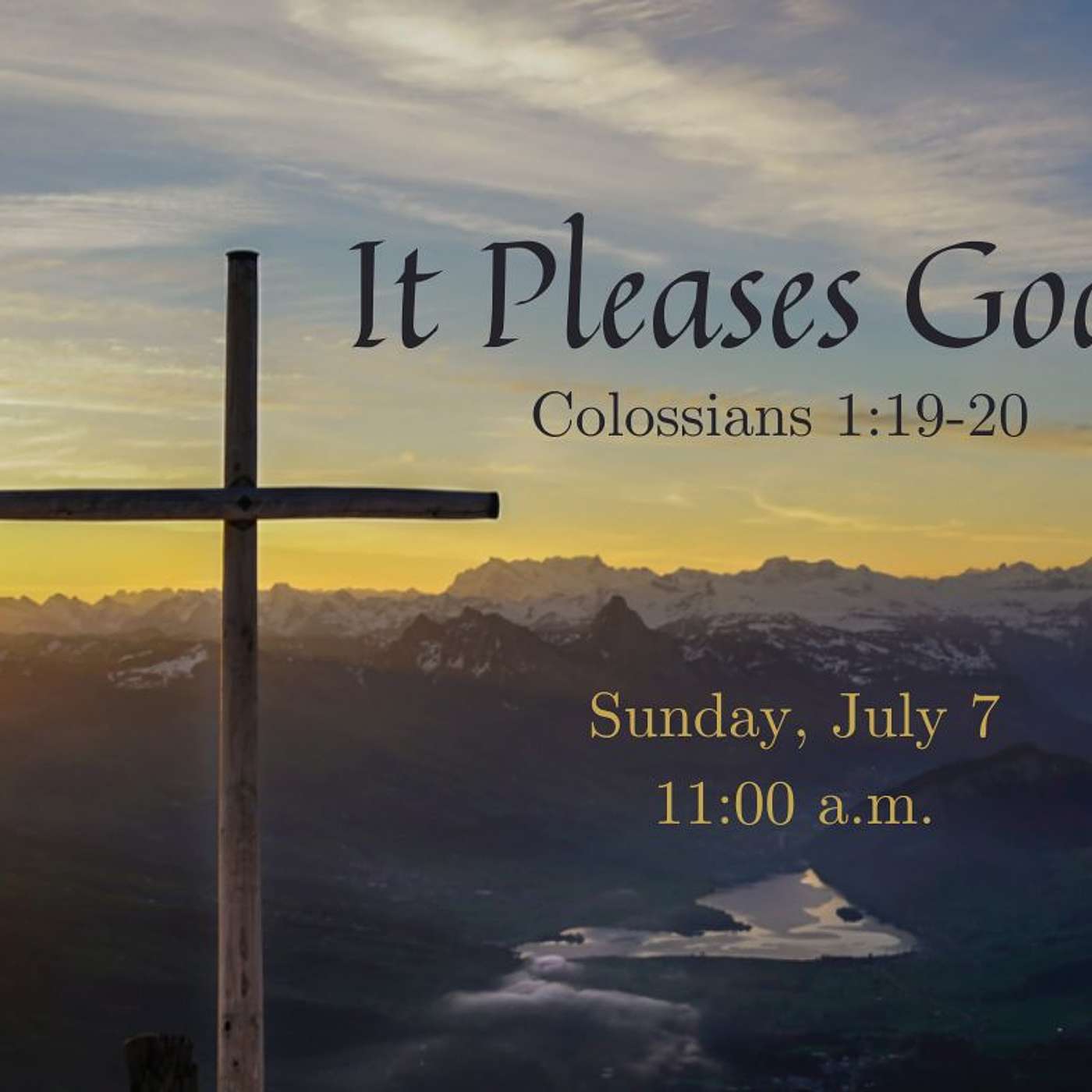 It pleases God