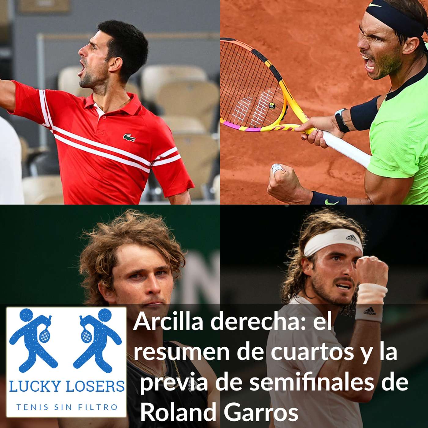 2/jun/2021 - Arcilla derecha: el resumen de los cuartos y la previa de semifinales de Roland Garros