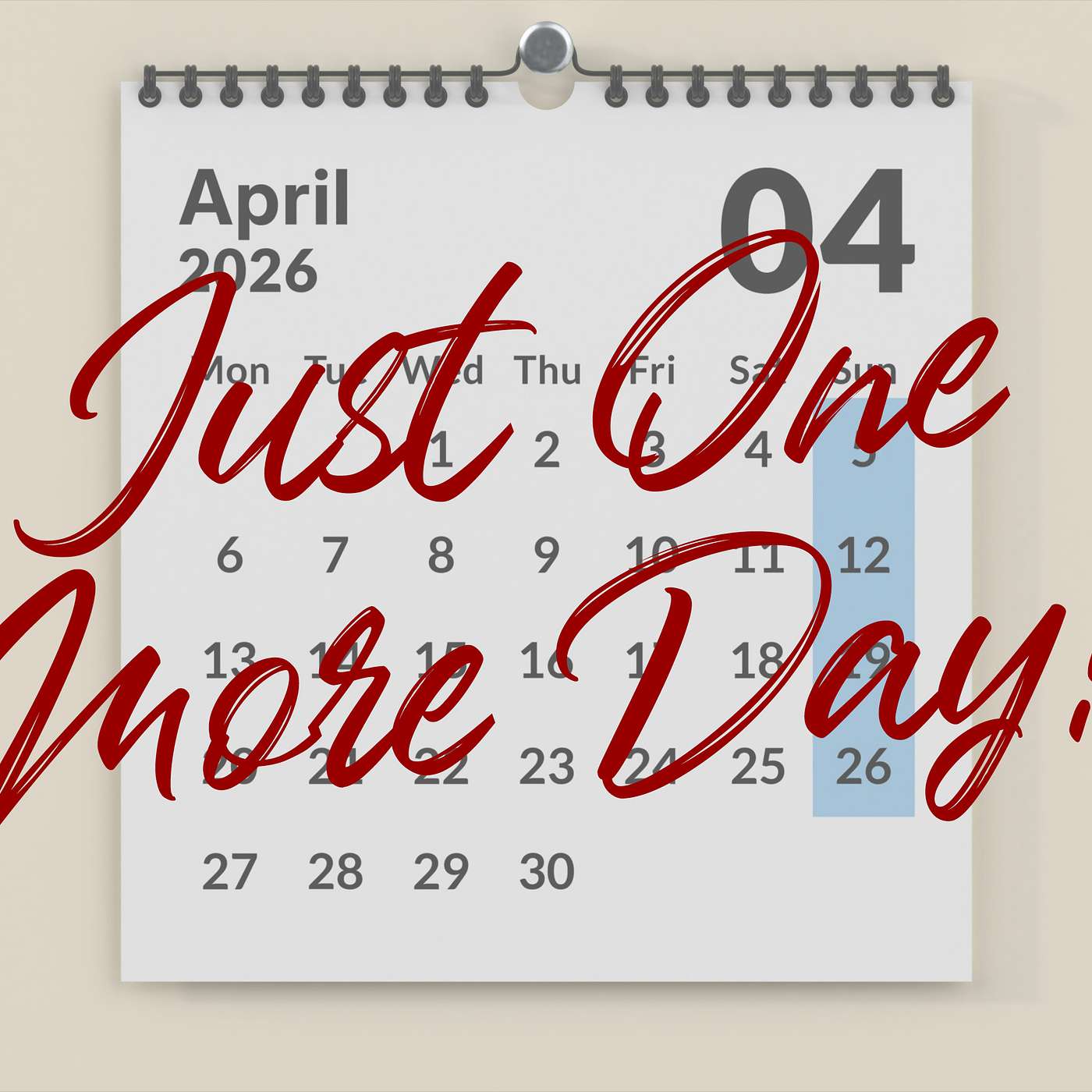 John Triffitt - Just One More Day episode artwork