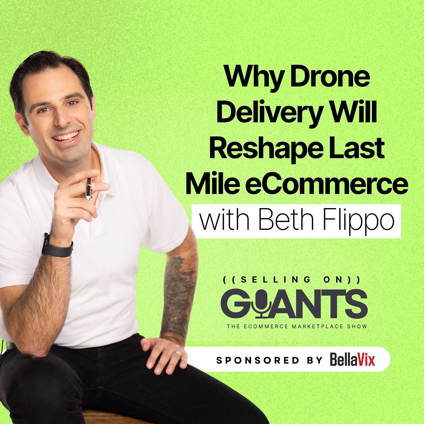 Drone Delivery Is Here: How Drones Will Transform Last-Mile E-Commerce | Beth Flippo, CEO of DEXA episode artwork