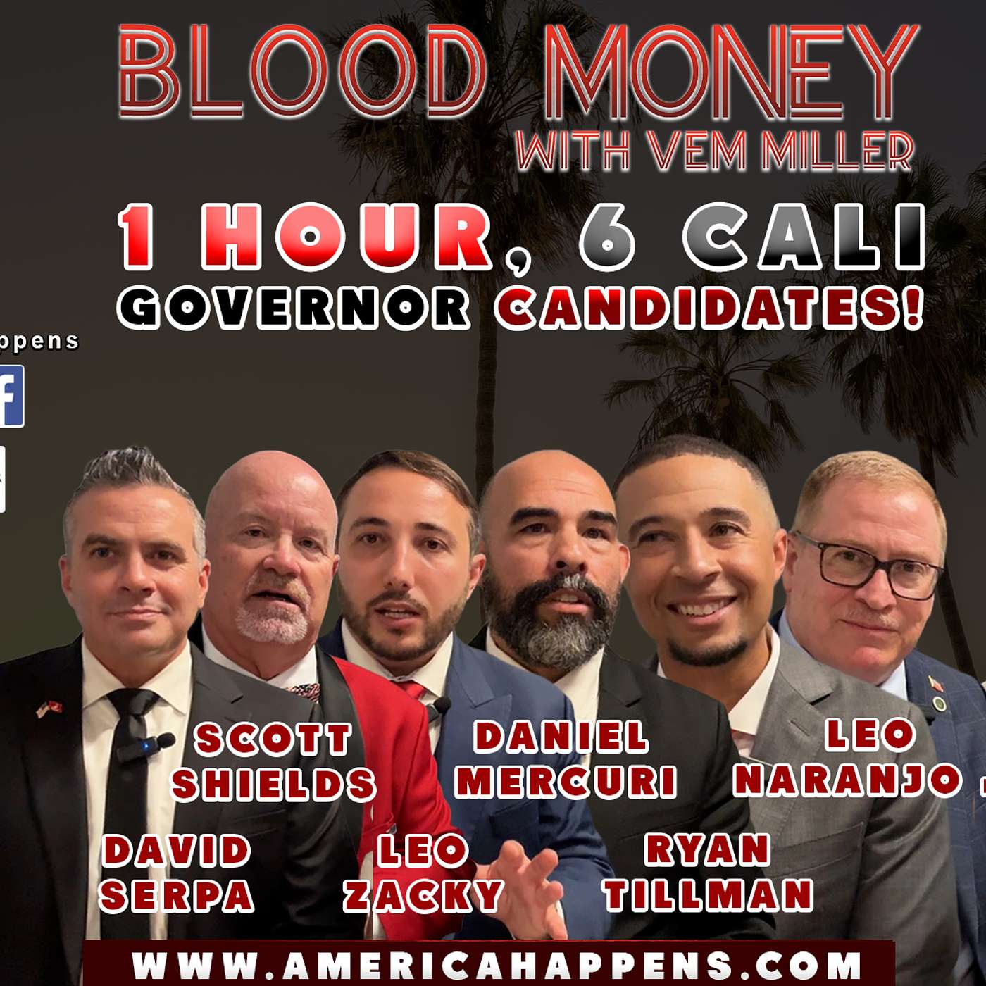 Speed Dating! 1 Hour, 6 California Governor Candidates!! Speed Dating! 1 Hour, 6 California Governor Candidates!!