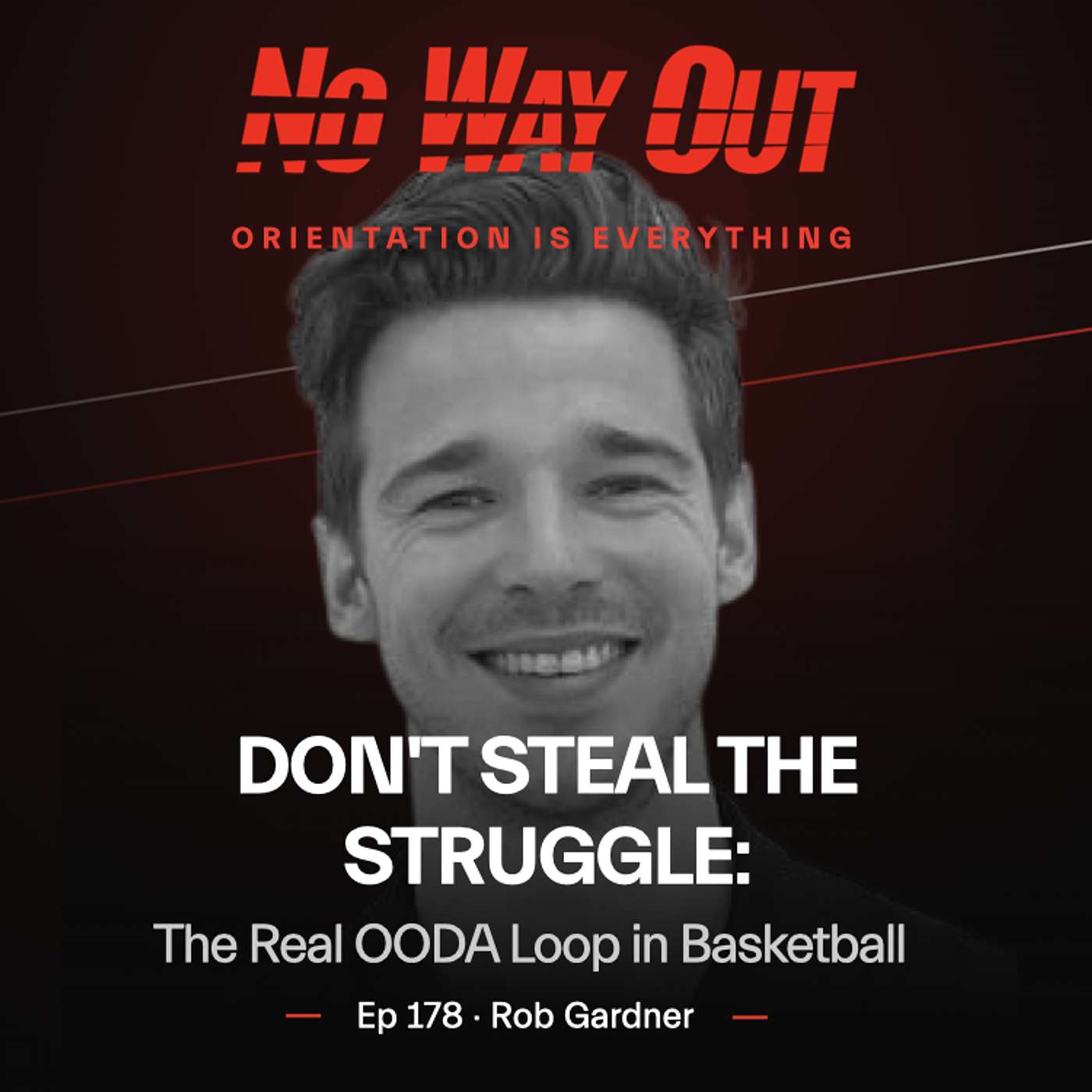 Don't Steal the Struggle: The Real OODA Loop in Basketball | Rob Gardner episode artwork