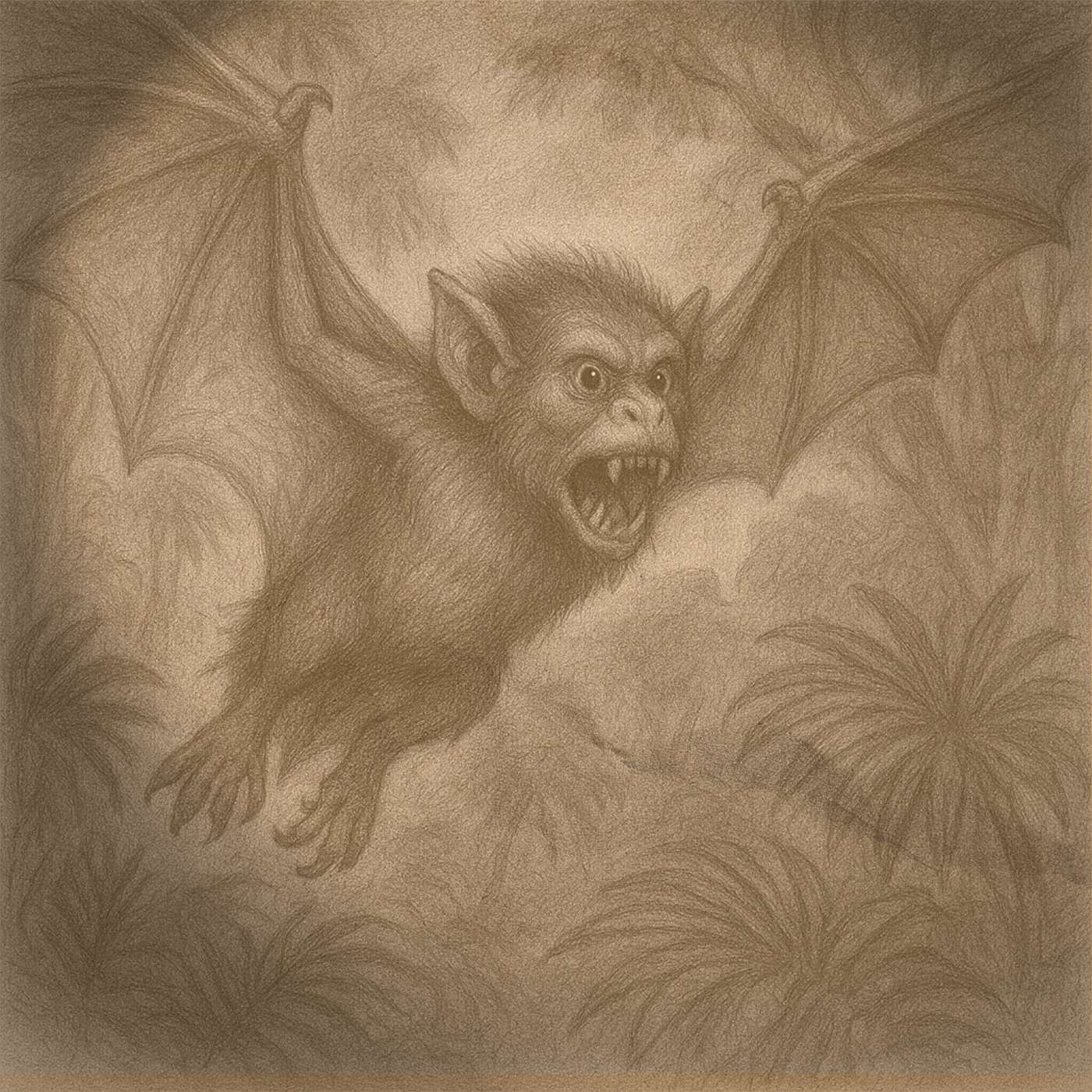 The Ahool: Big bat-monkey of Java