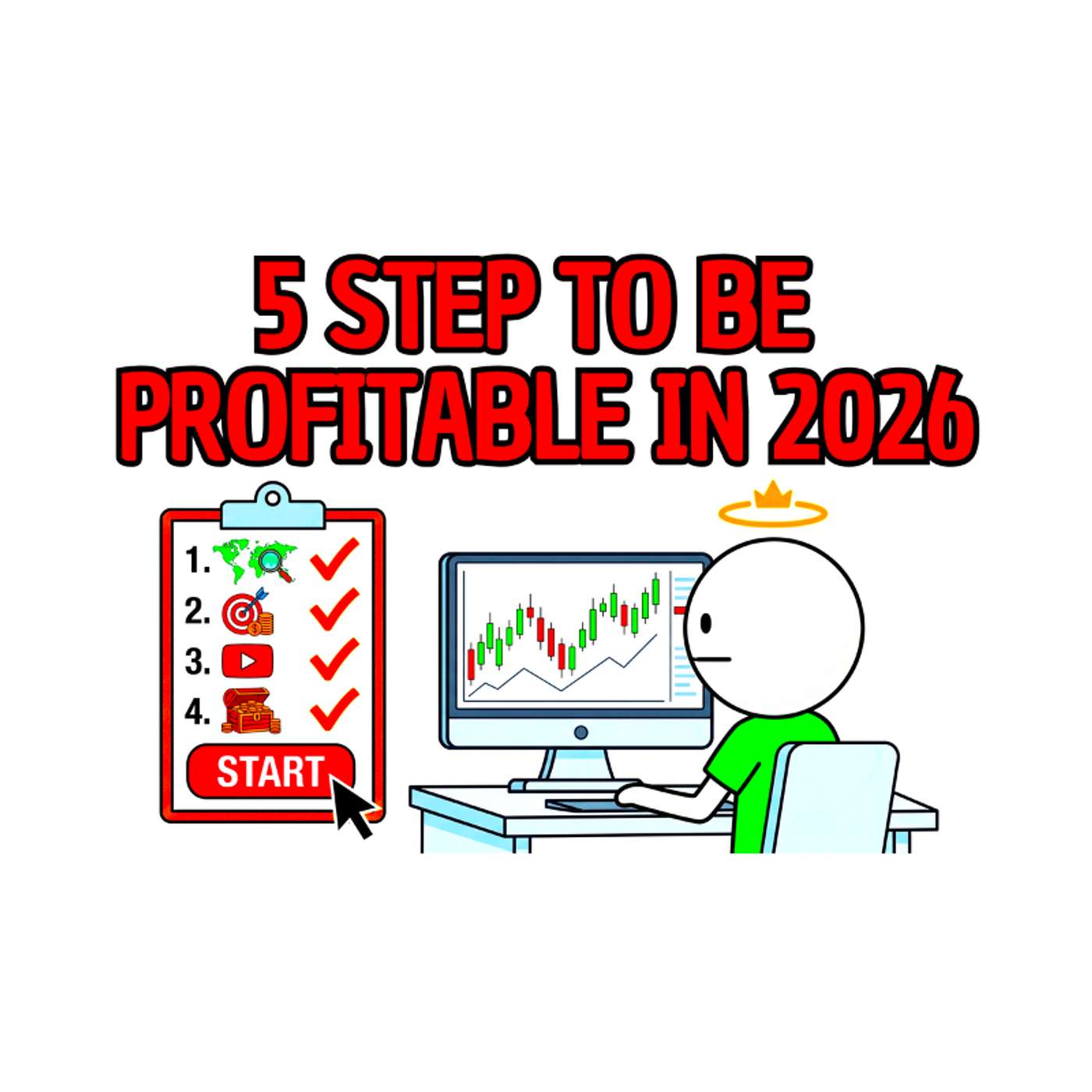 The 5 Step Plan to Become a Profitable Trader in 2026 episode artwork