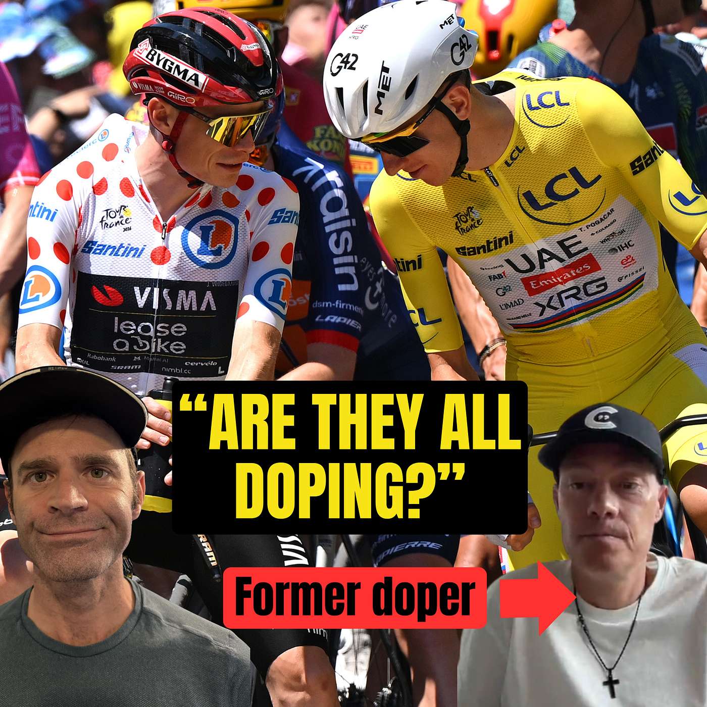 FINE I'LL TALK ABOUT DOPING - Tour de France 2026 with (actual former doper) Tom Danielson episode artwork