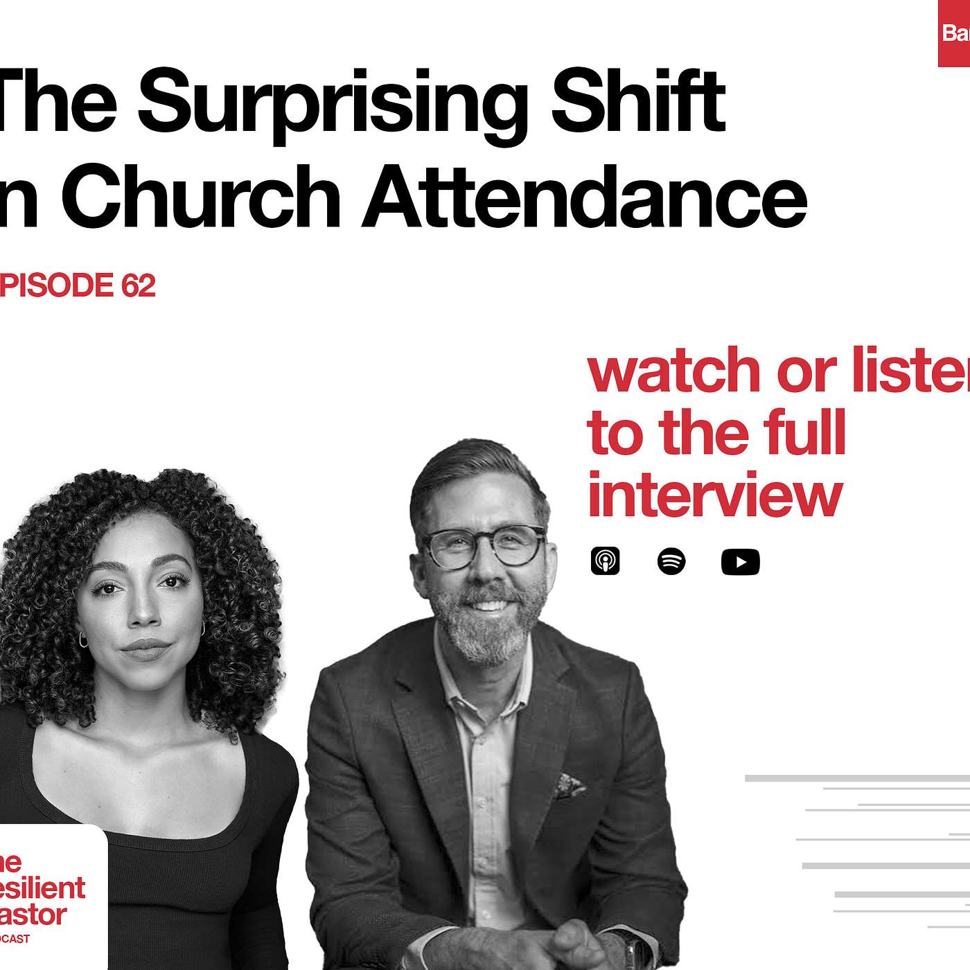 62 | The Surprising Shift in Church Attendance – with David Kinnaman & Ashley LaLonde 62 | The Surprising Shift in Church Attendance – with David Kinnaman & Ashley LaLonde